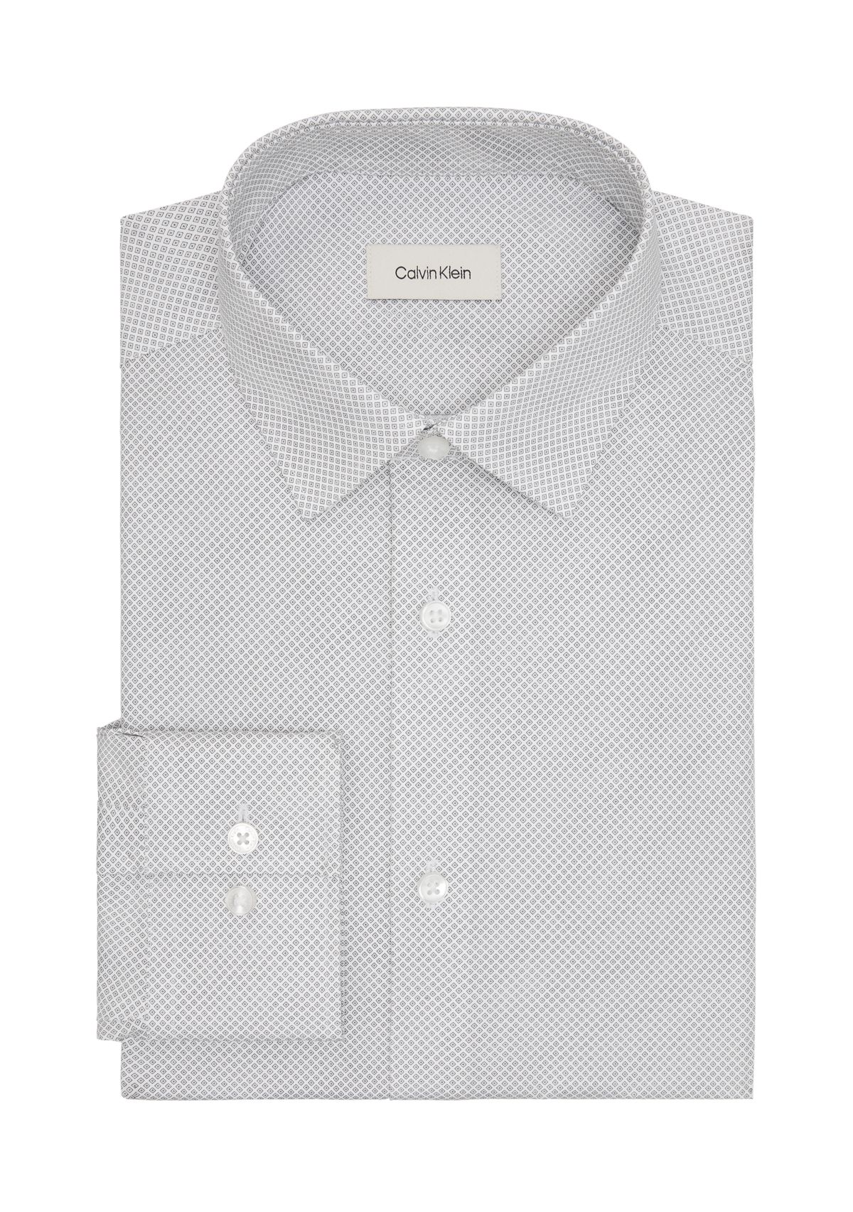 Refined Cotton Stretch, Reg Fit Dress Shirt 