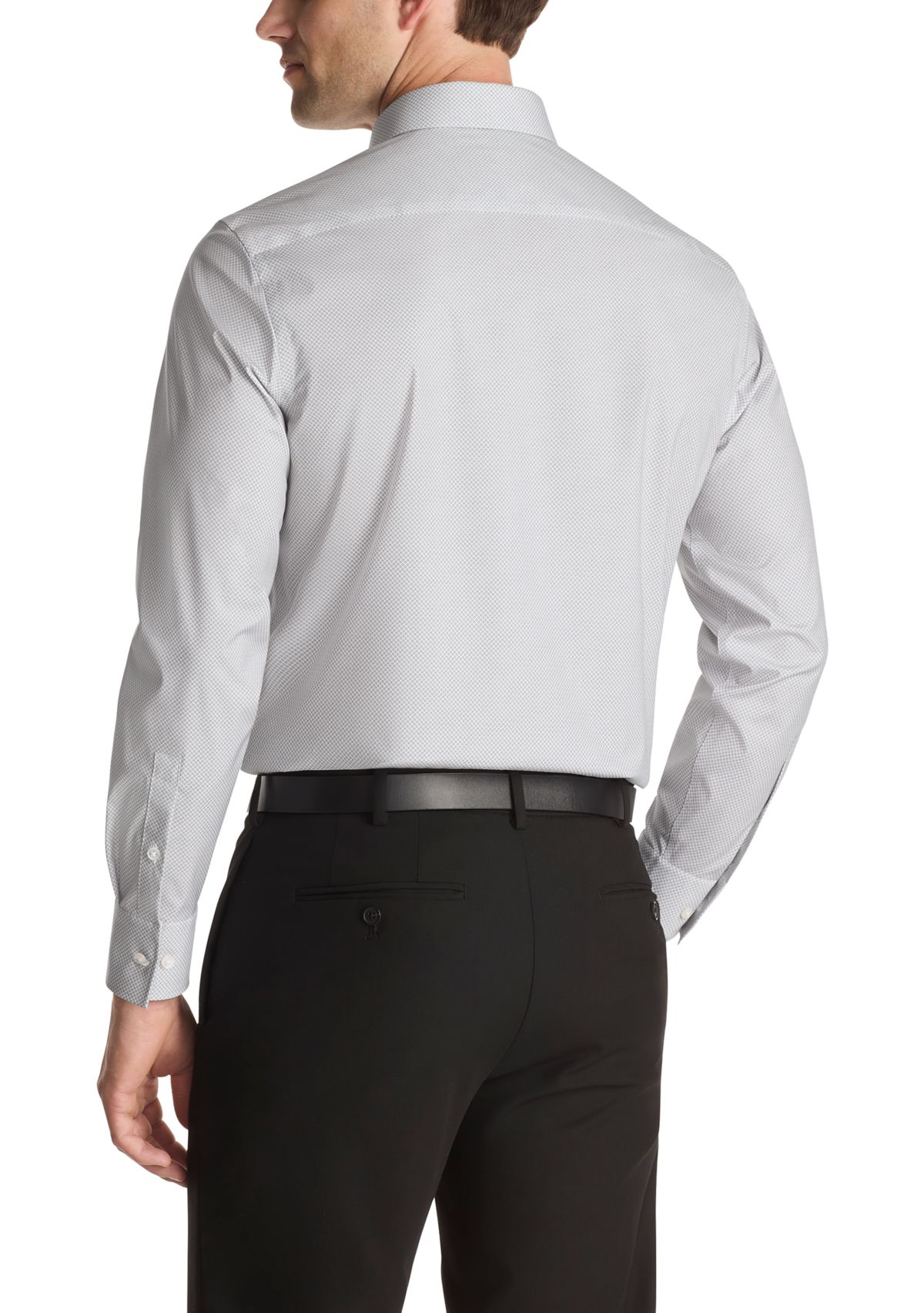 Refined Cotton Stretch, Reg Fit Dress Shirt 