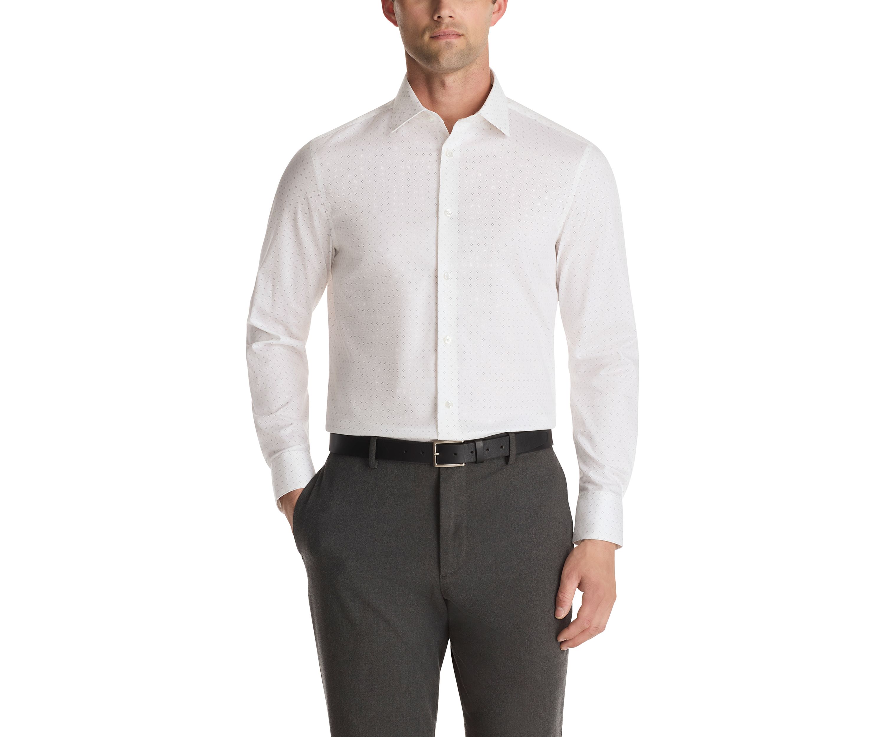 Mens Steel+ Stretch, Slim Fit Shirt 