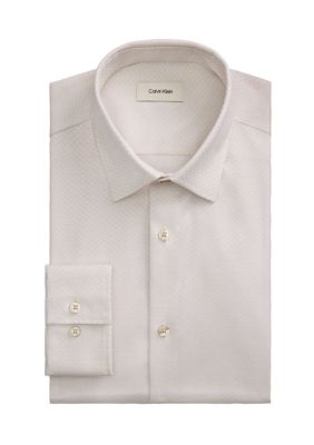 Calvin Klein Men's Long Sleeve Slim Fit Solid Shirt