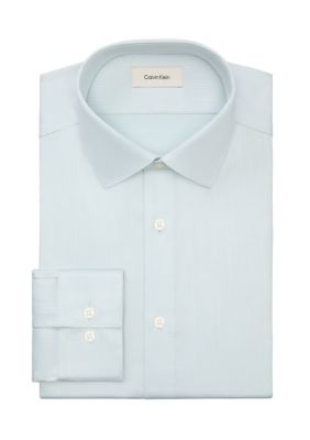 Calvin Klein Men's Performance Wrinkle Free Stretch Slim Fit Dress Shirt