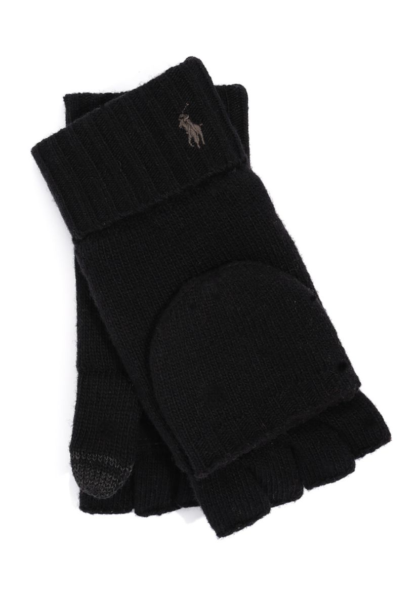 Wool Blend Convertible Gloves