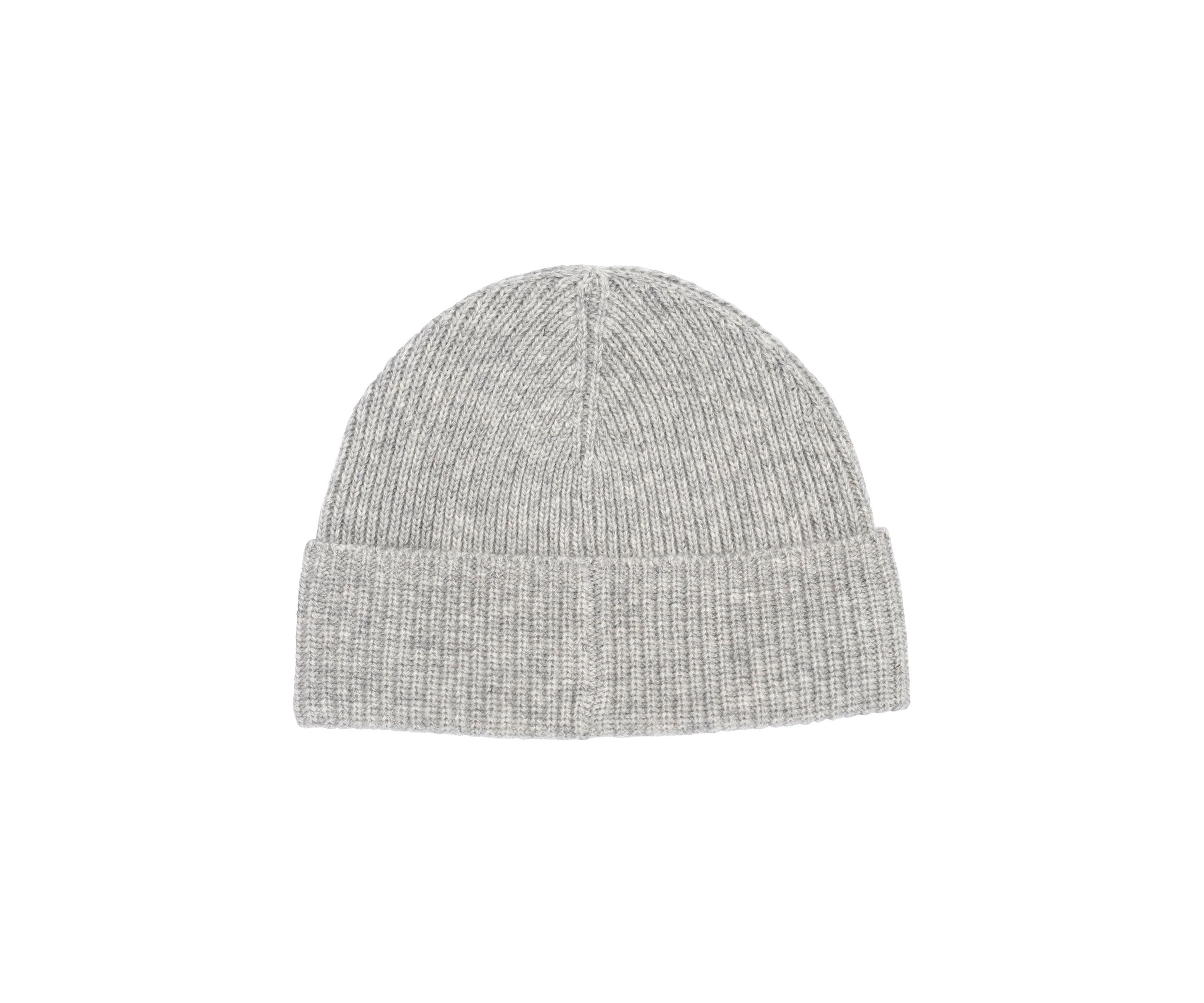 Solid Denim Bear Beanie