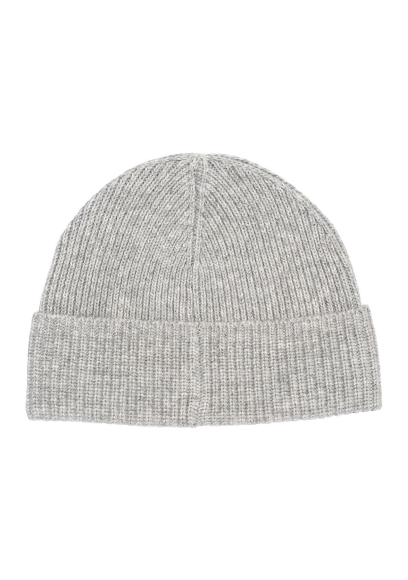 Solid Denim Bear Beanie