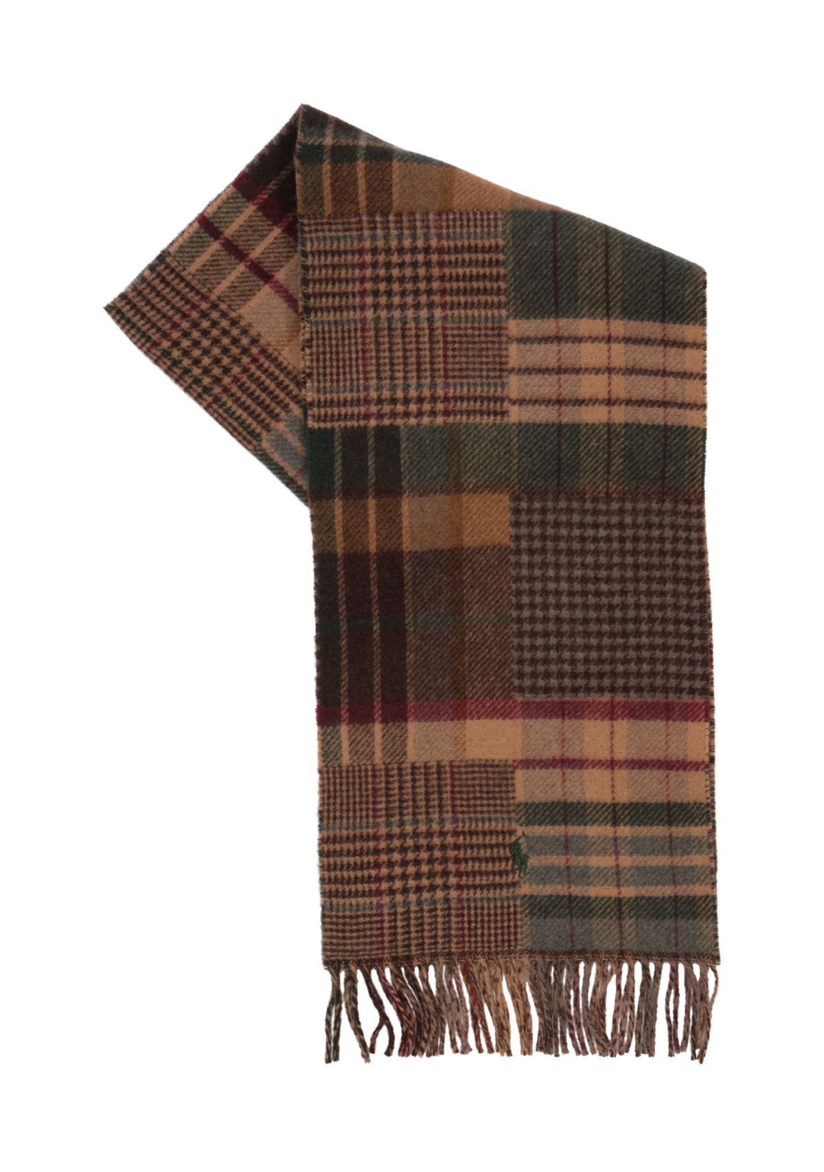 Menswear Patchwork Scarf