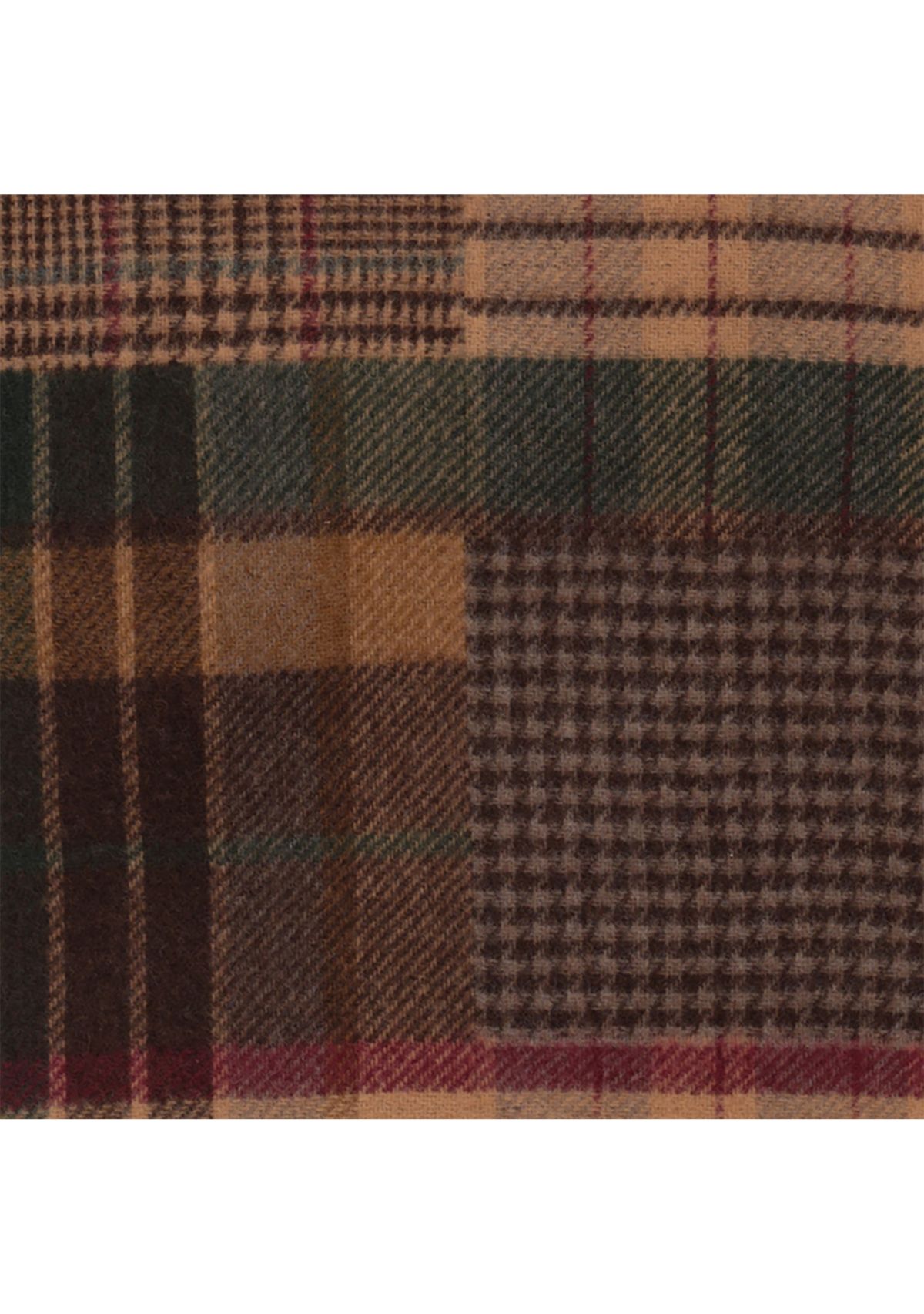 Menswear Patchwork Scarf