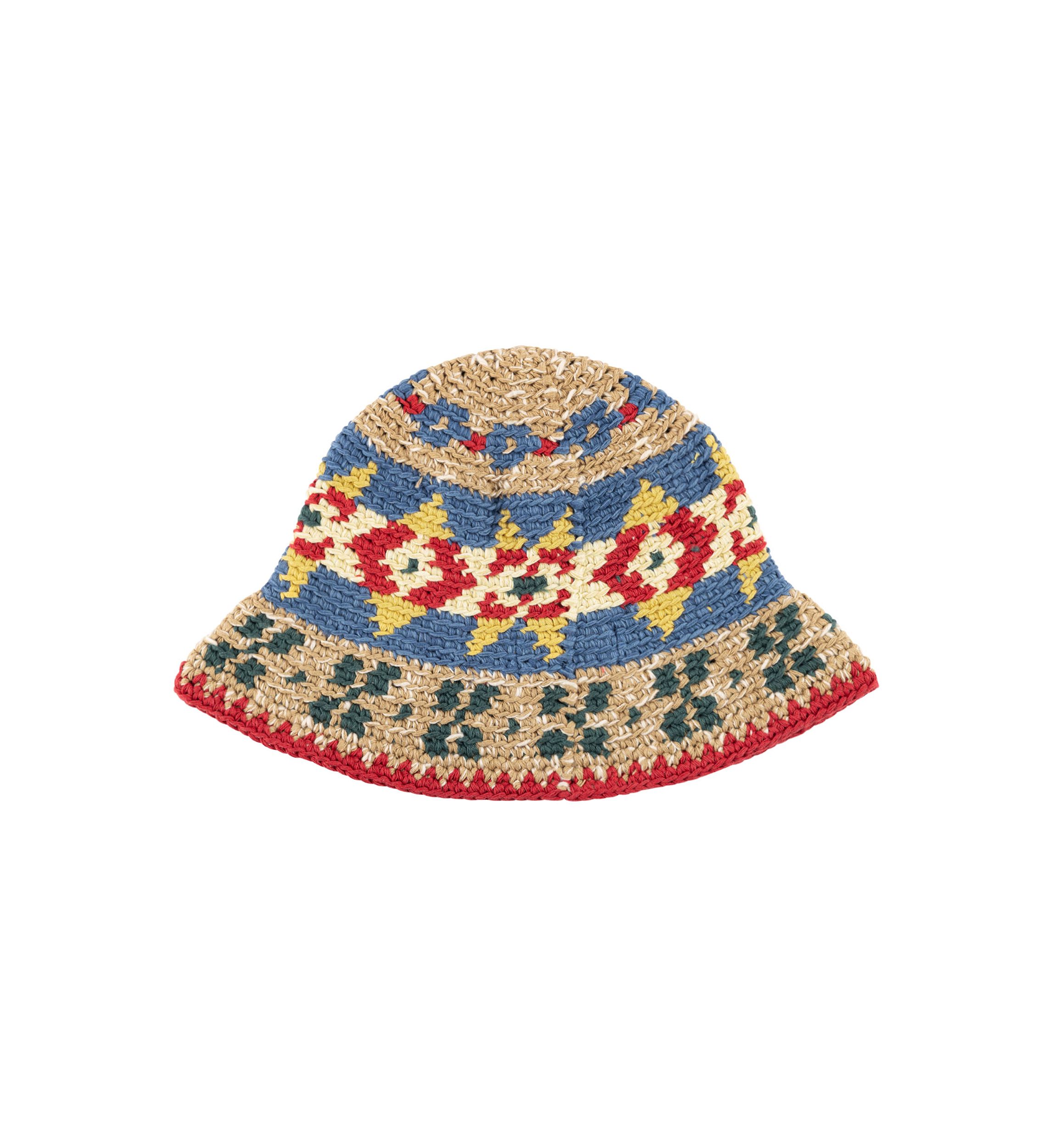 Polo Ralph Lauren Fairisle Crochet Bucket Hat | Belk display picture 1