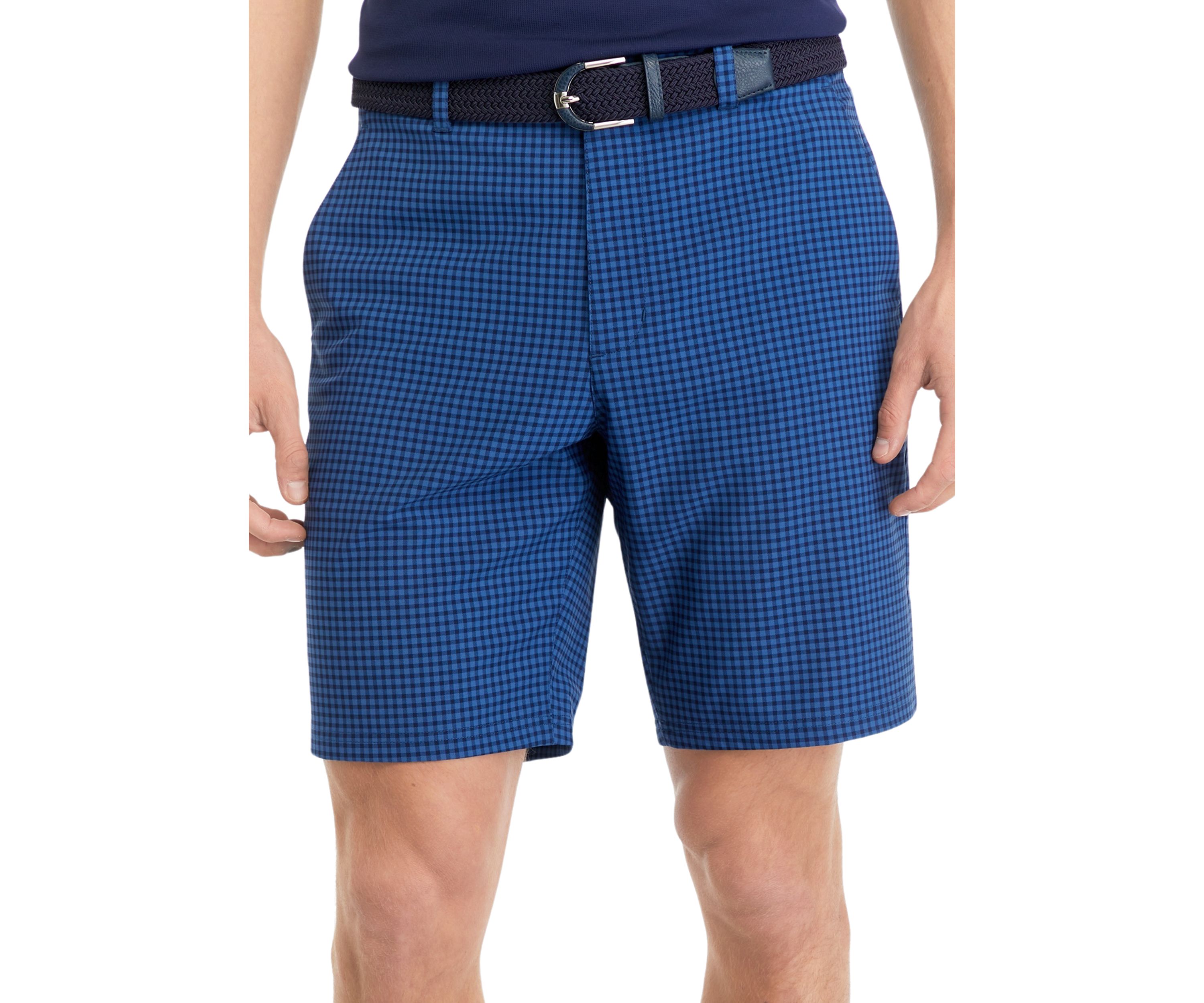 Mens Gingham Shorts