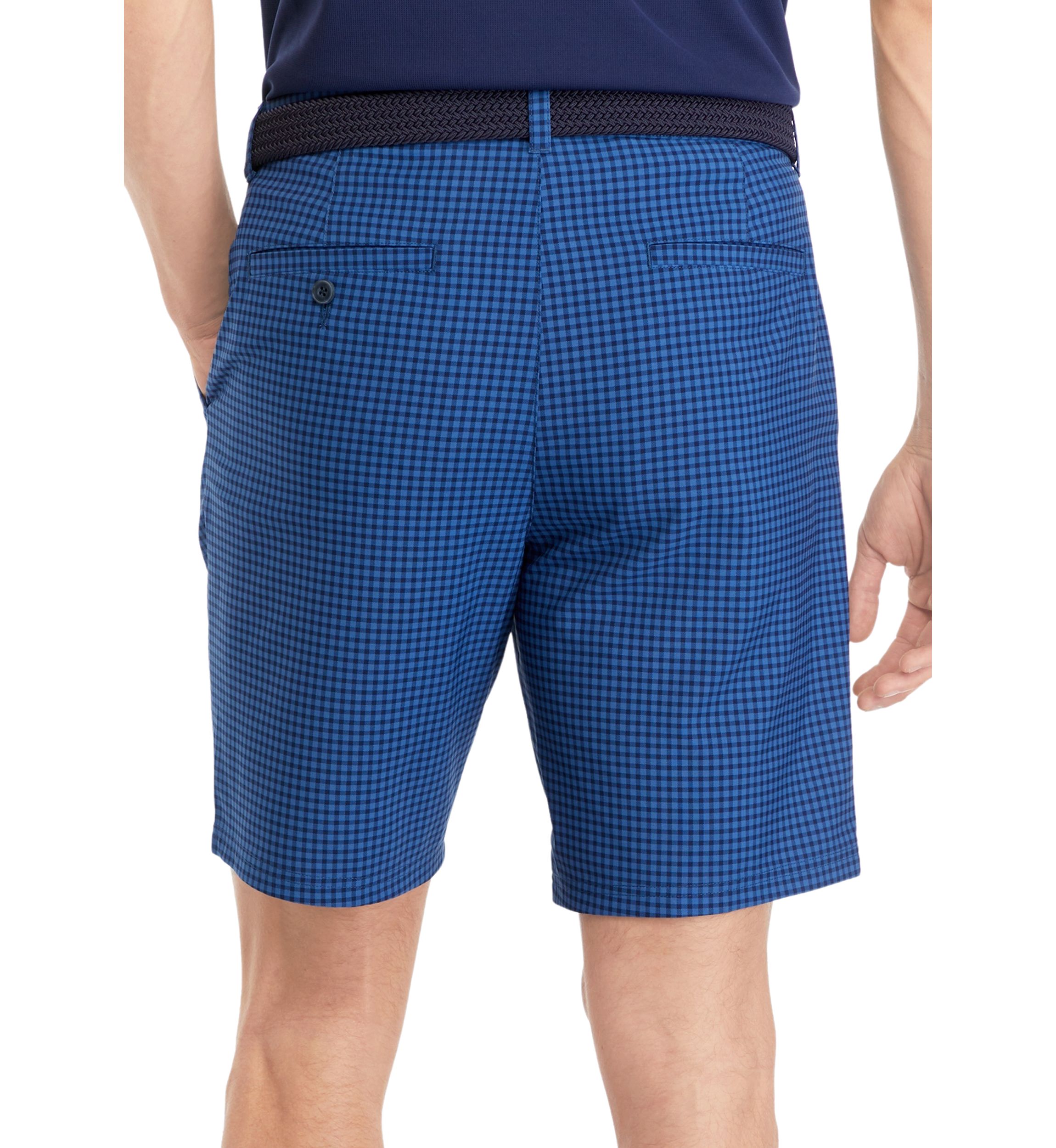 Mens Gingham Shorts