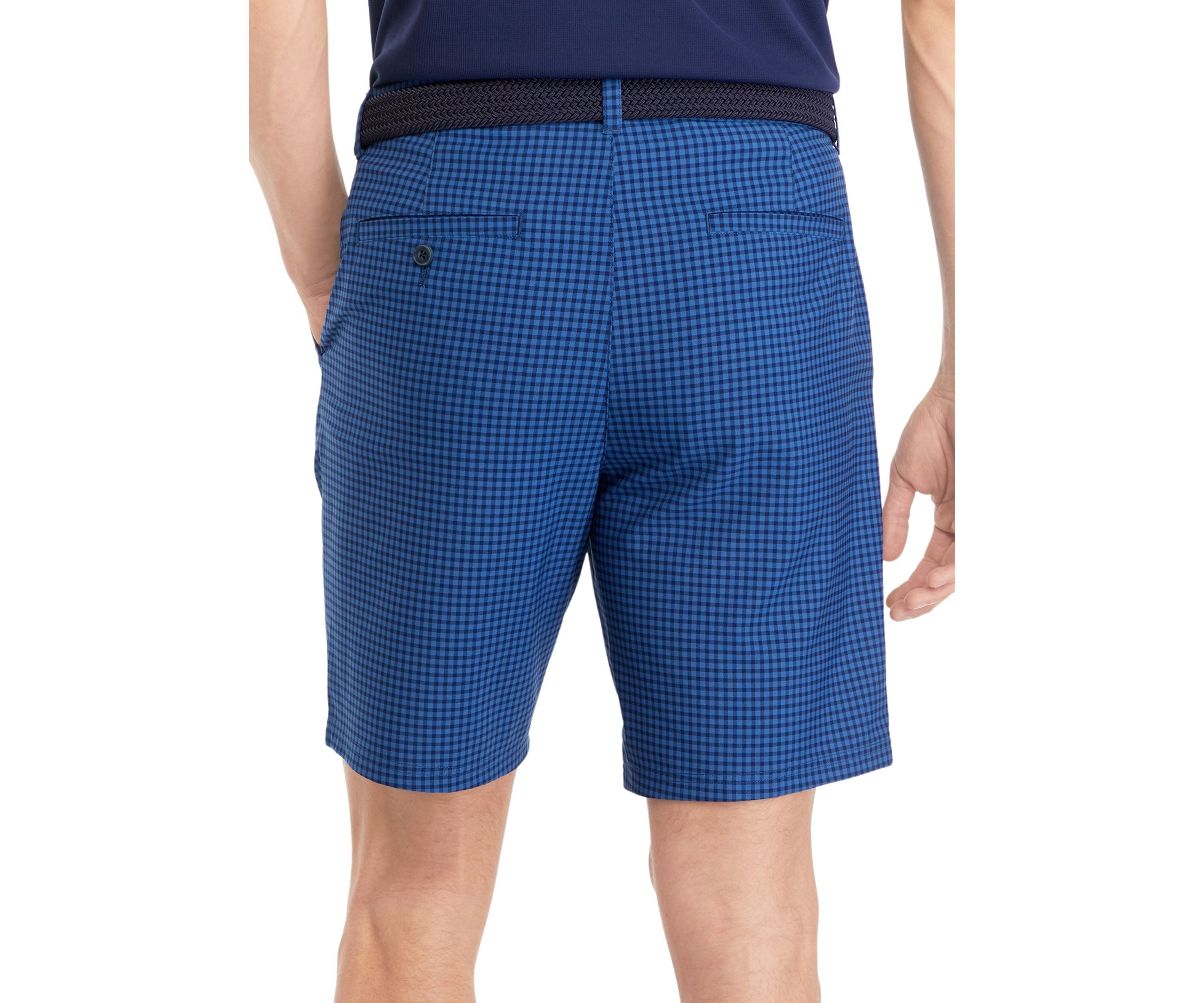 Mens Gingham Shorts