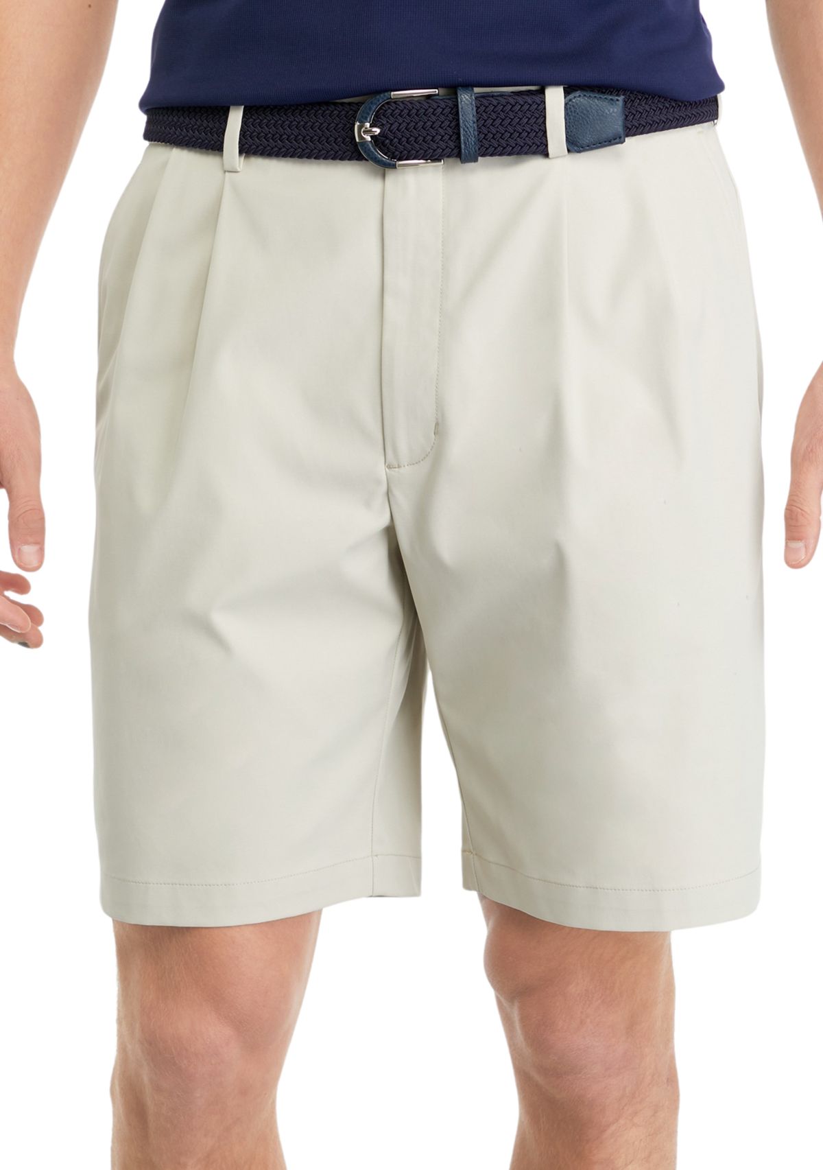 Mens Pleated 9" Shorts