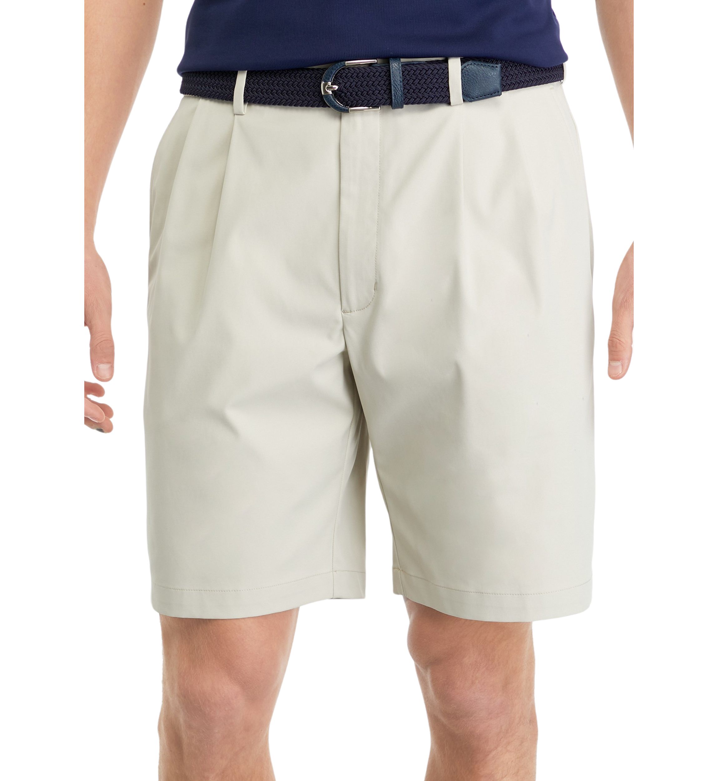 Mens Pleated 9" Shorts