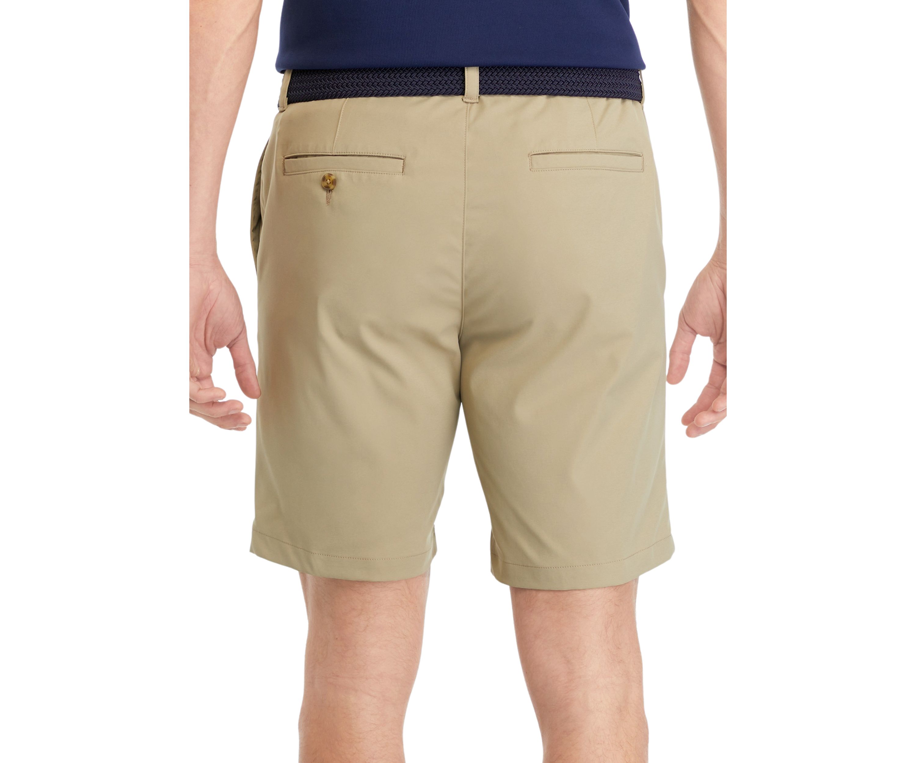 9" Flat Front Mechanical Stretch Shorts