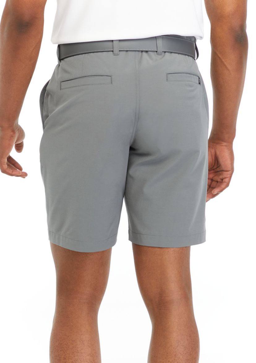 Mens 9" Flat Front Horizontal Tex Shorts