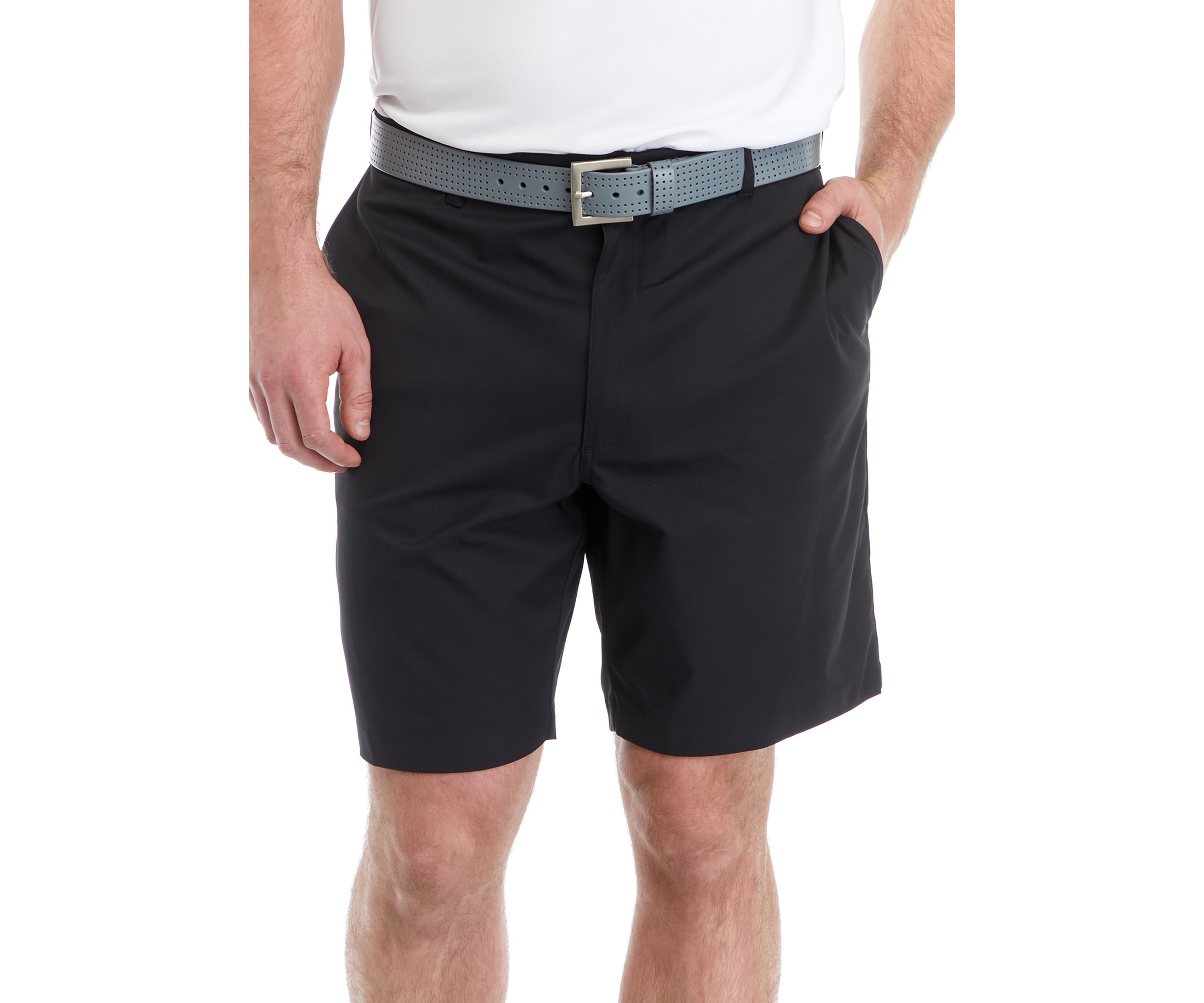 Big & Tall 9" Flat Front Active Stretch Shorts