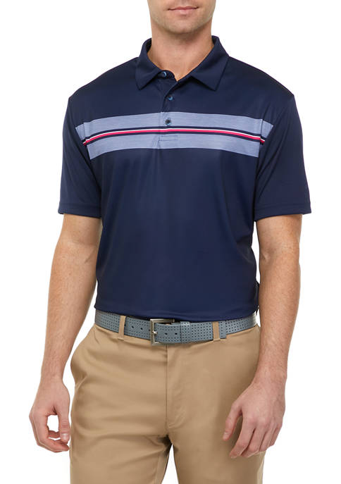 Chest Print Golf Shirt 