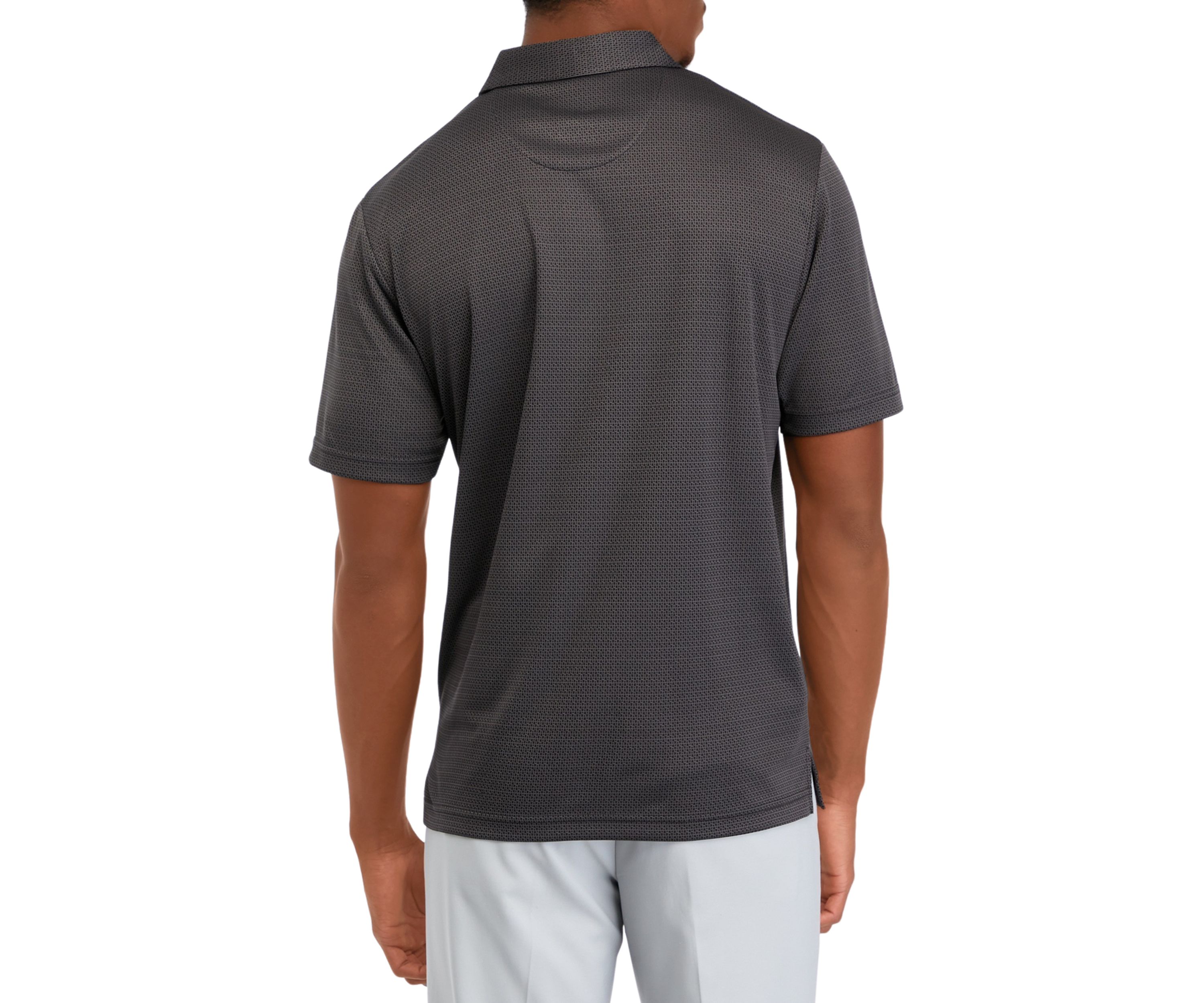 Mens Jacquard Polo Shirt
