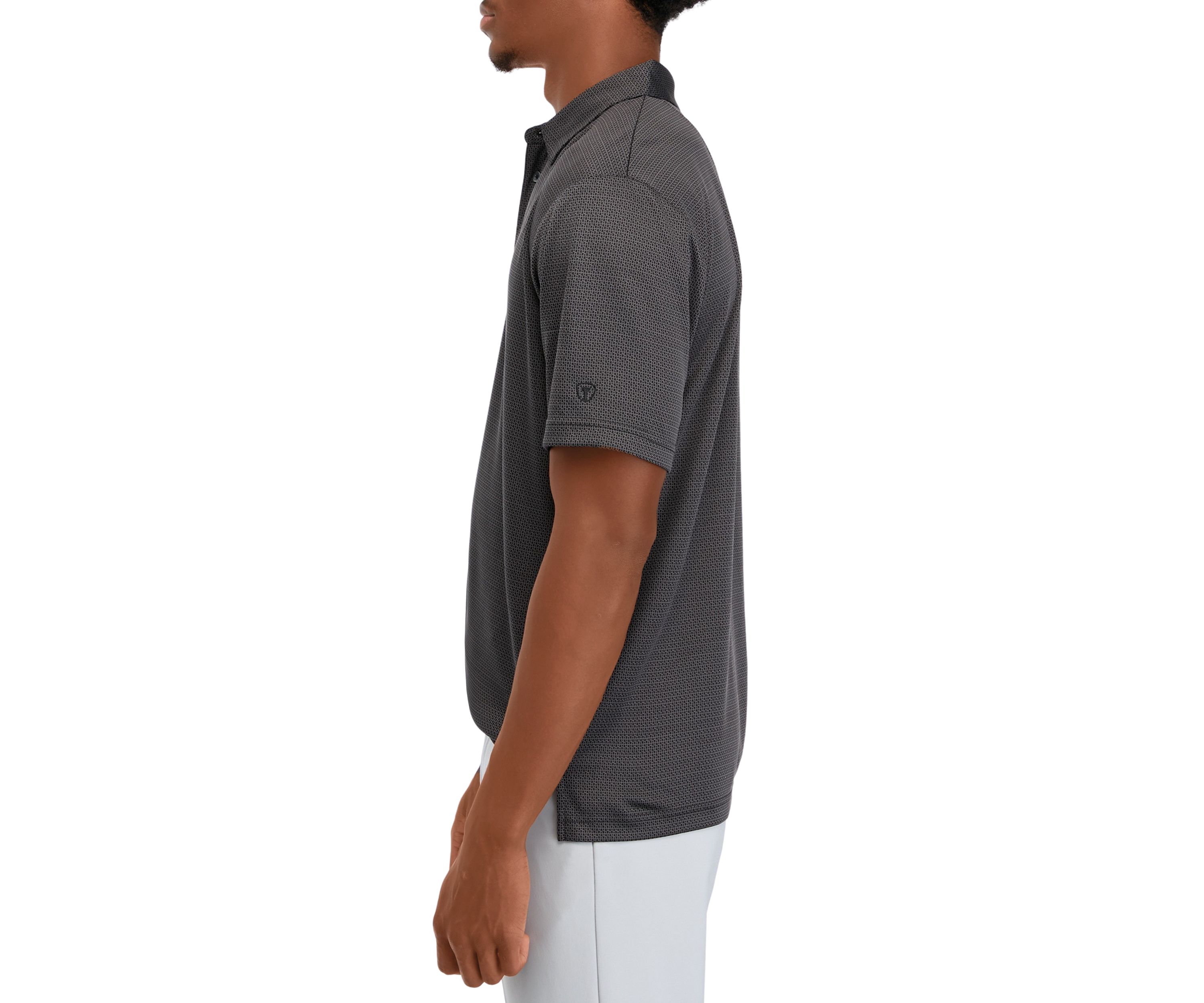 Mens Jacquard Polo Shirt
