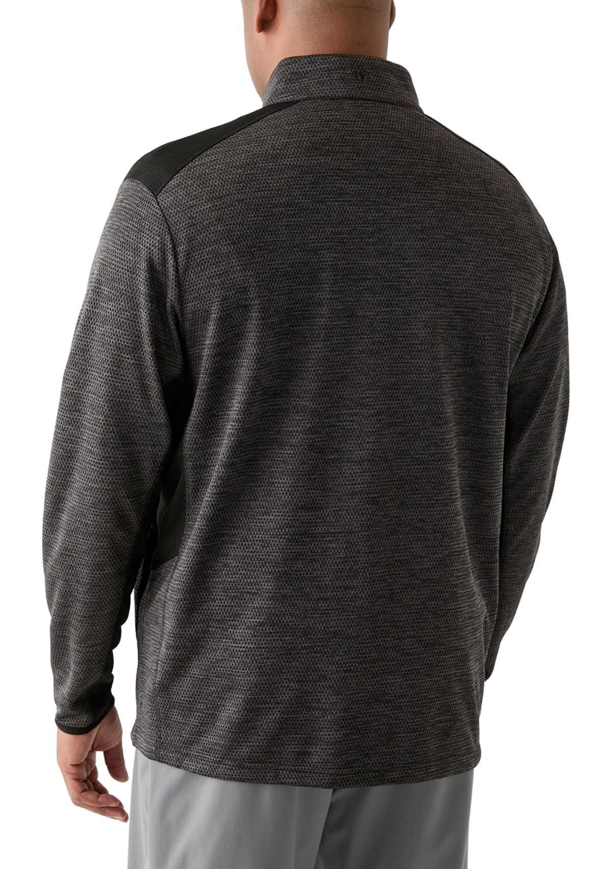 Big & Tall Geo Fleece Full Zip Jacket