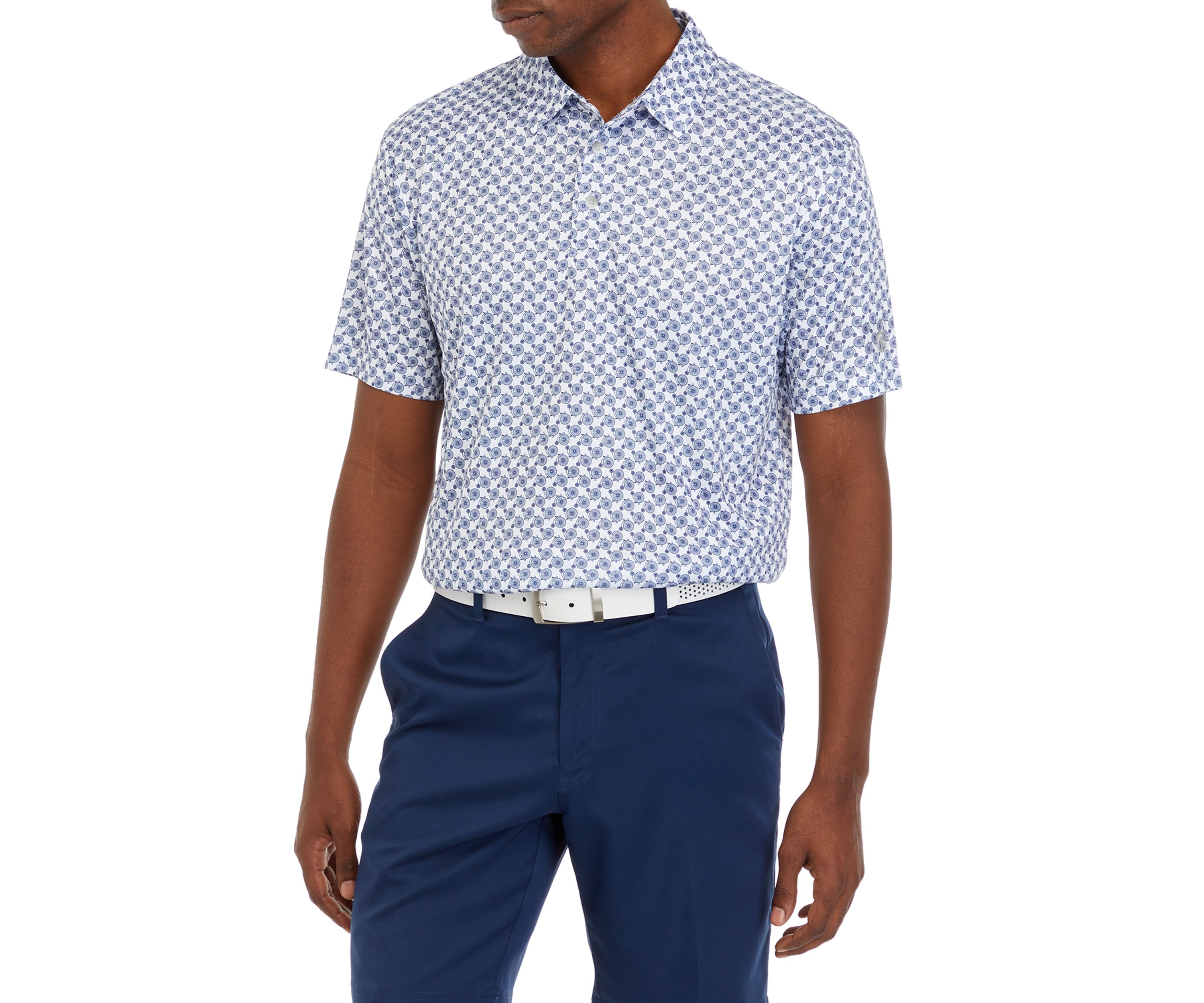 Bike Print Polo Shirt 