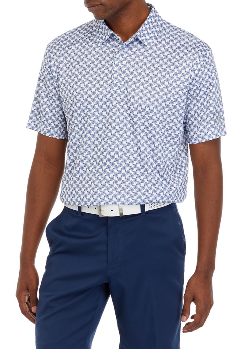 Bike Print Polo Shirt 