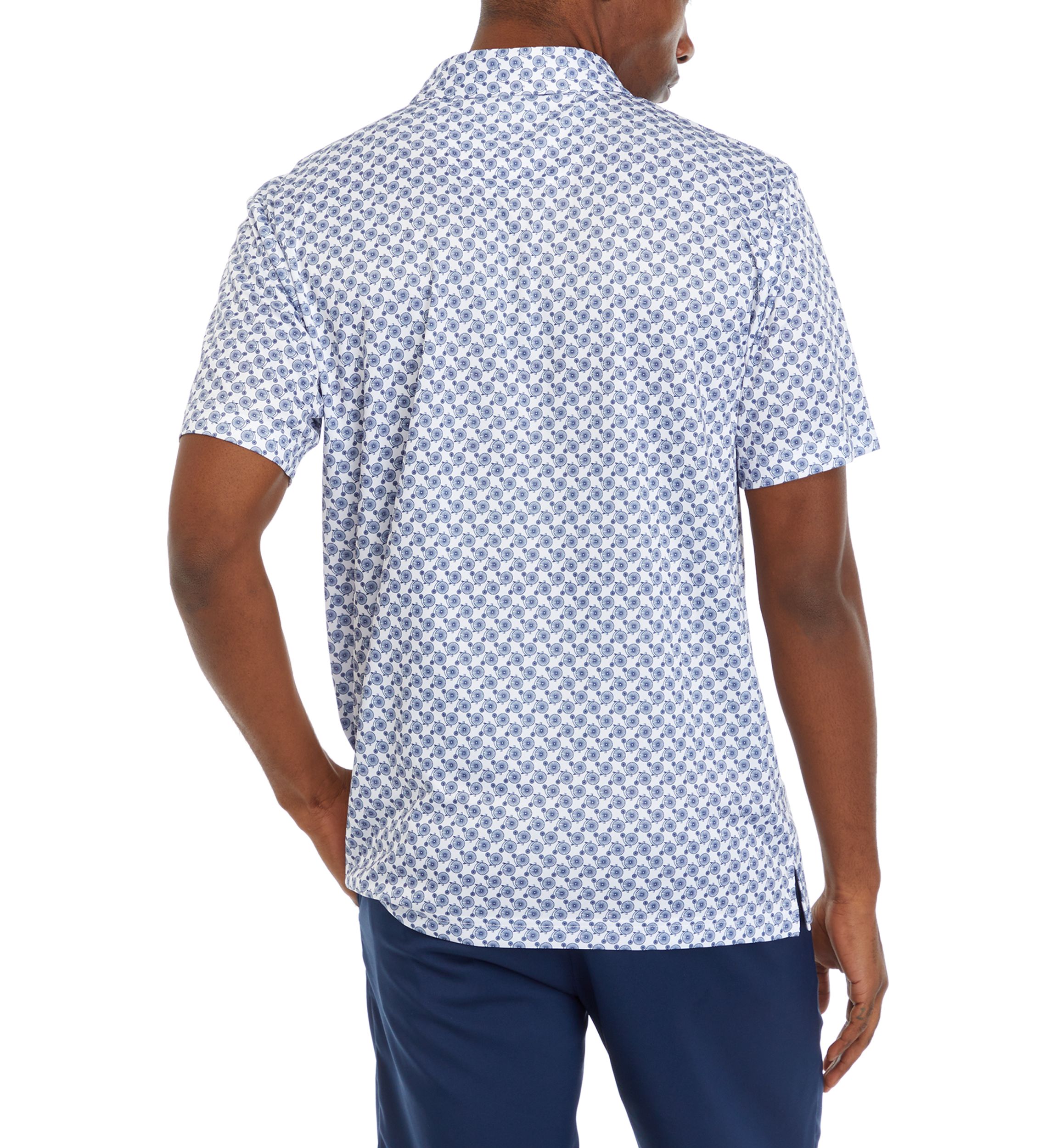 Bike Print Polo Shirt 