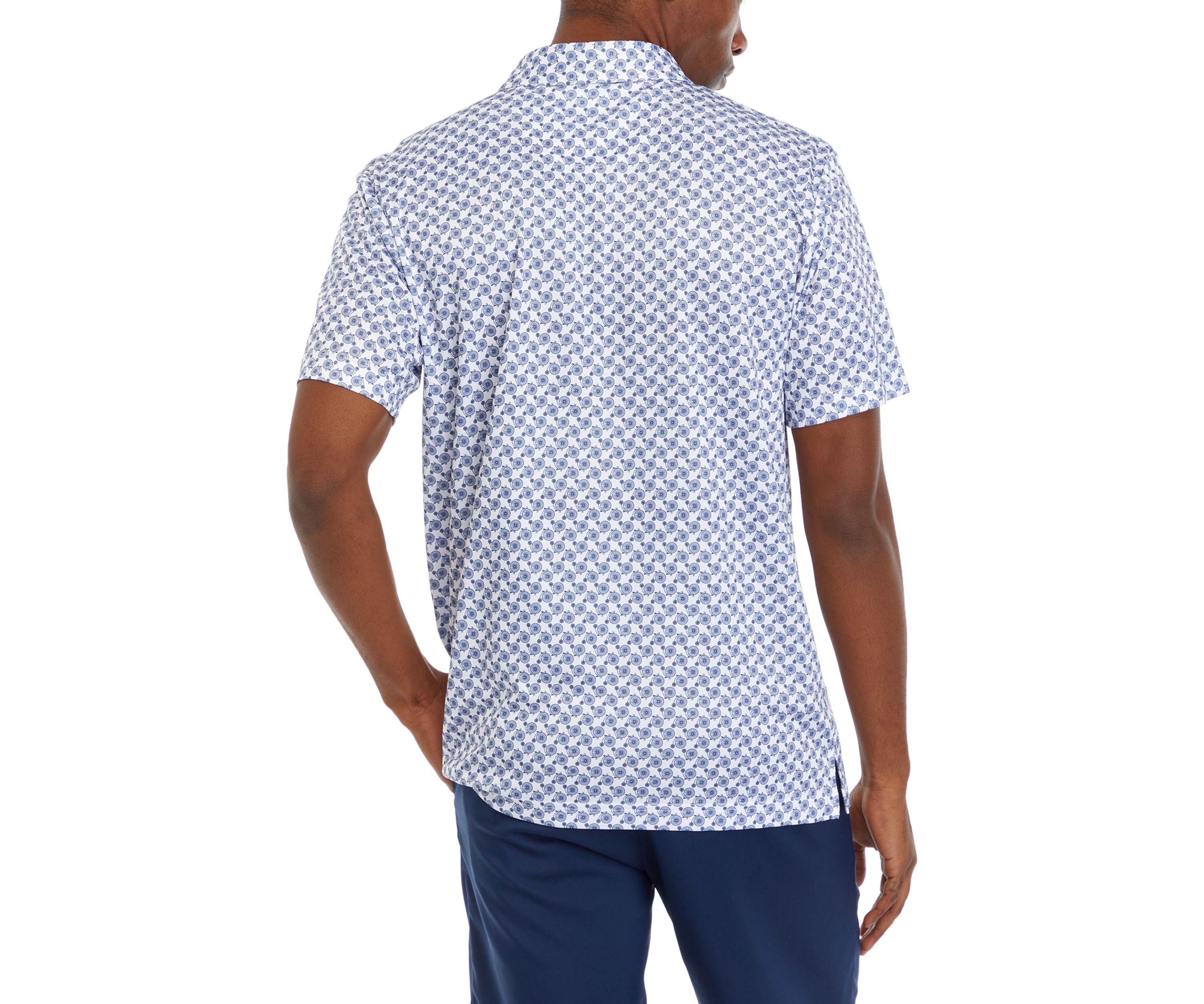 Bike Print Polo Shirt 