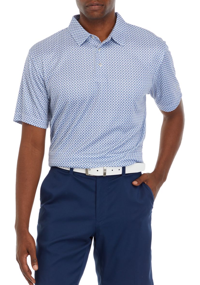 Geo Printed Polo Shirt 