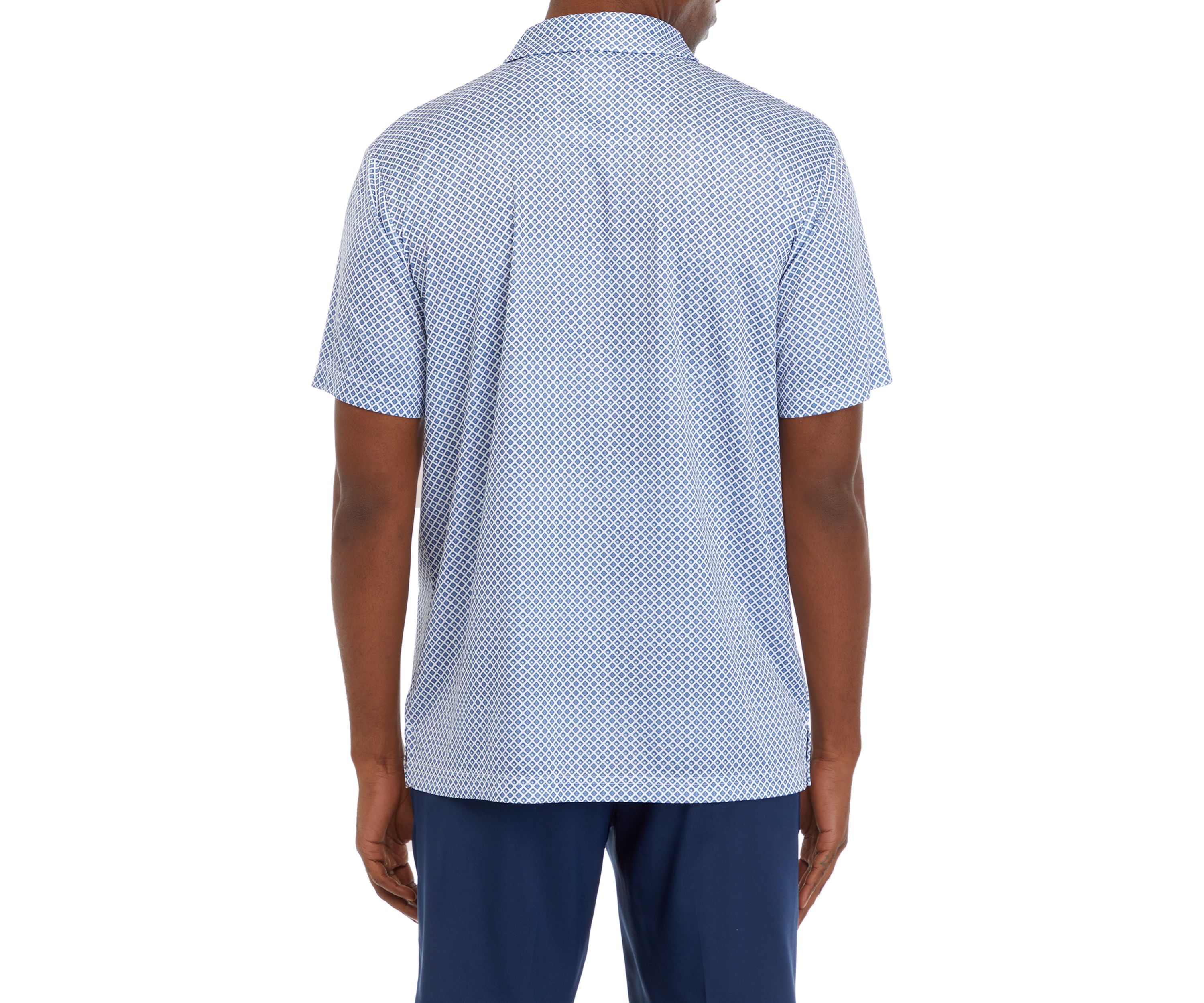 Geo Printed Polo Shirt 