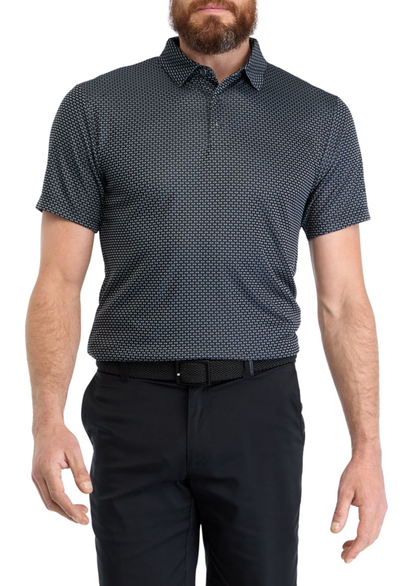 Mens Jacquard Polo Shirt
