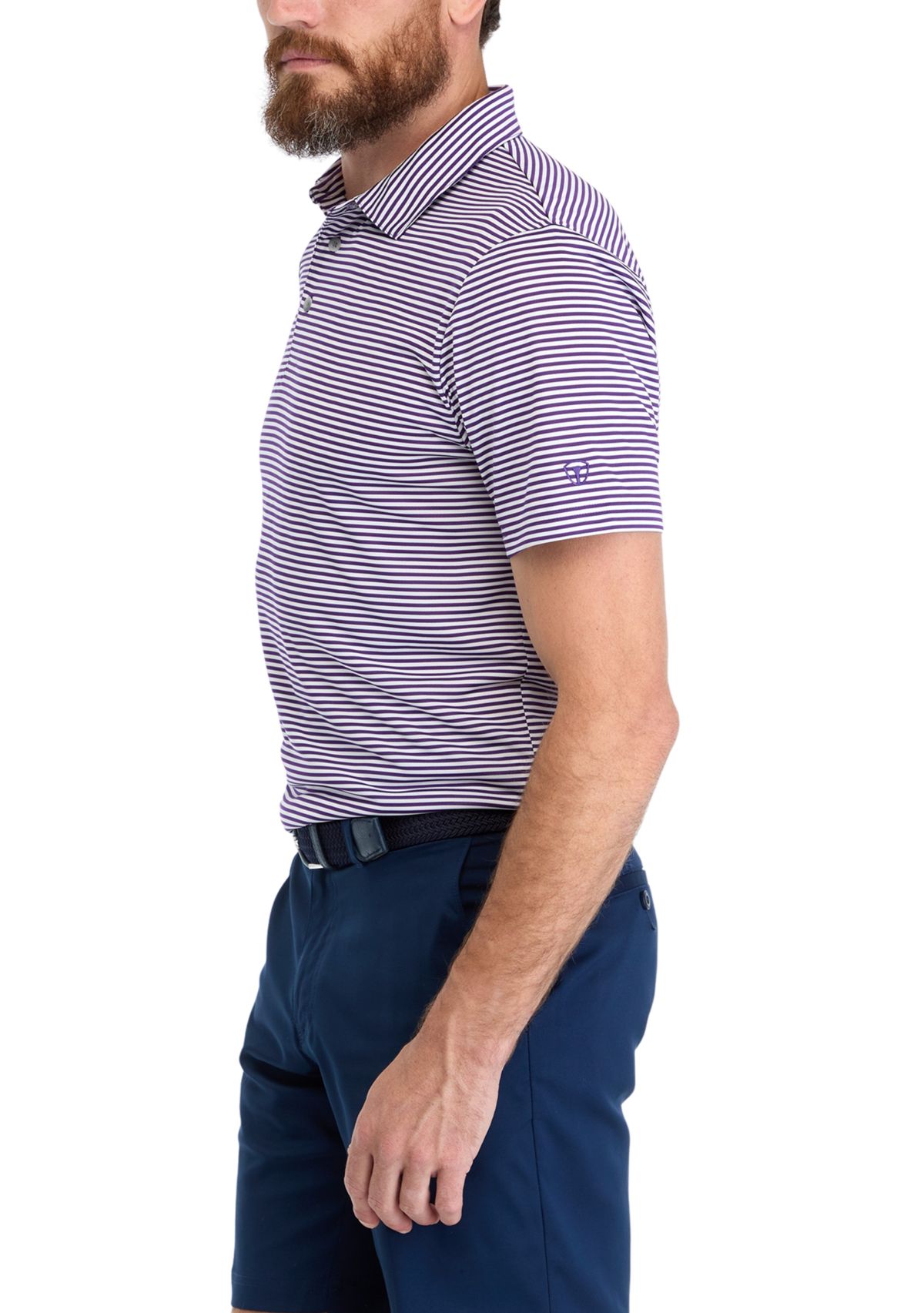 Mens Feeder Stripe Polo Shirt