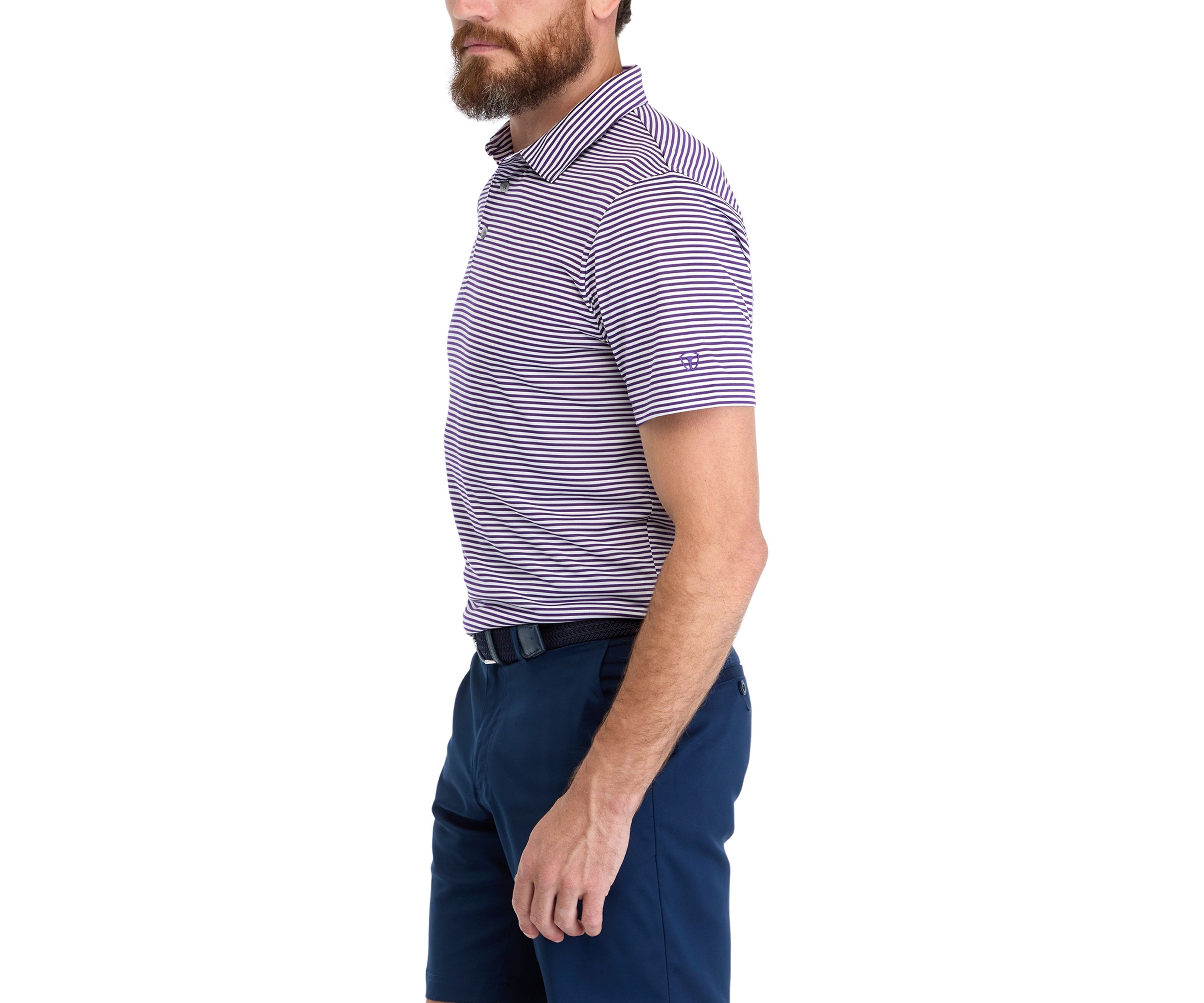 Mens Feeder Stripe Polo Shirt