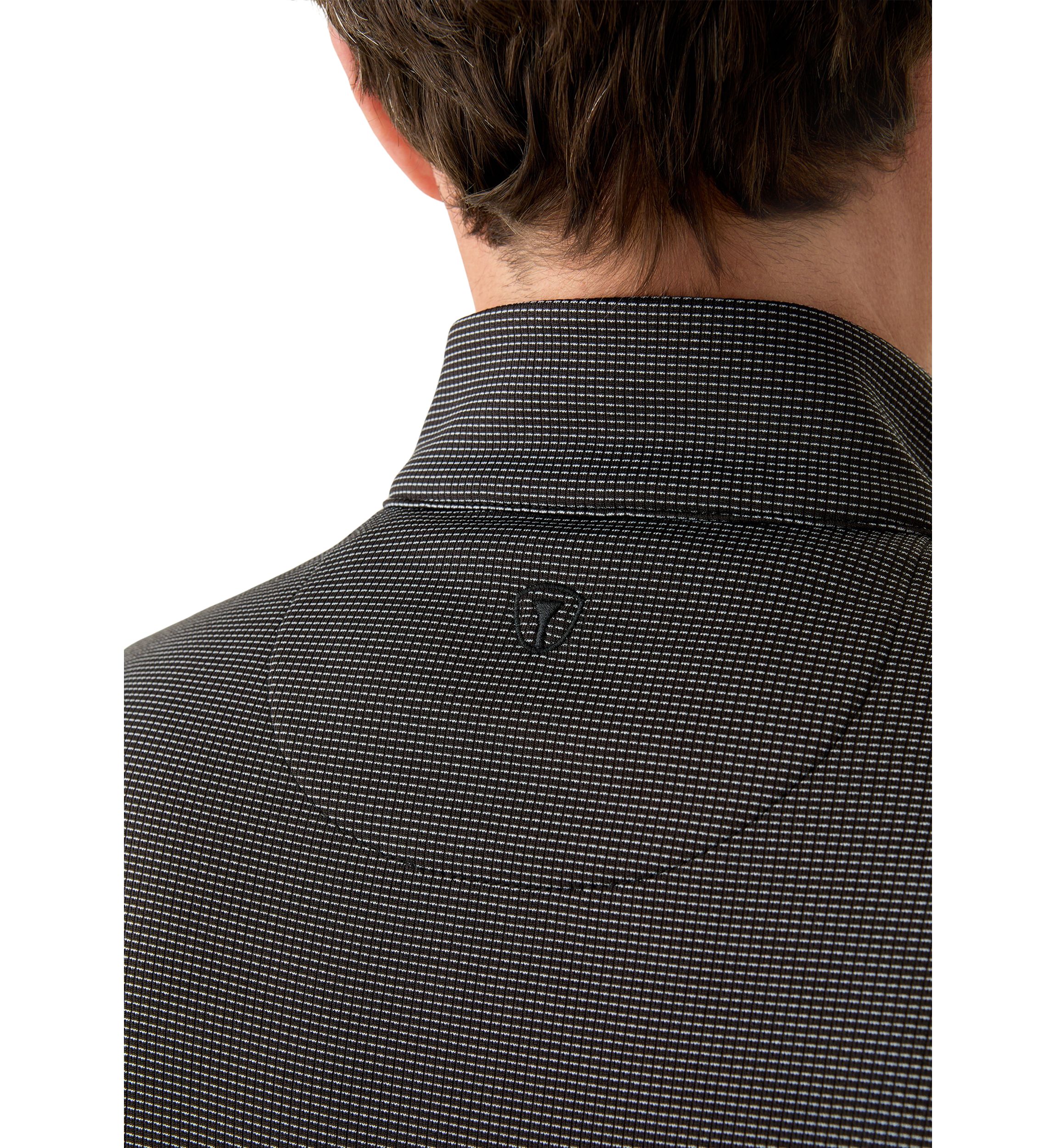 1/4 Zip Micro Jacquard Jacket