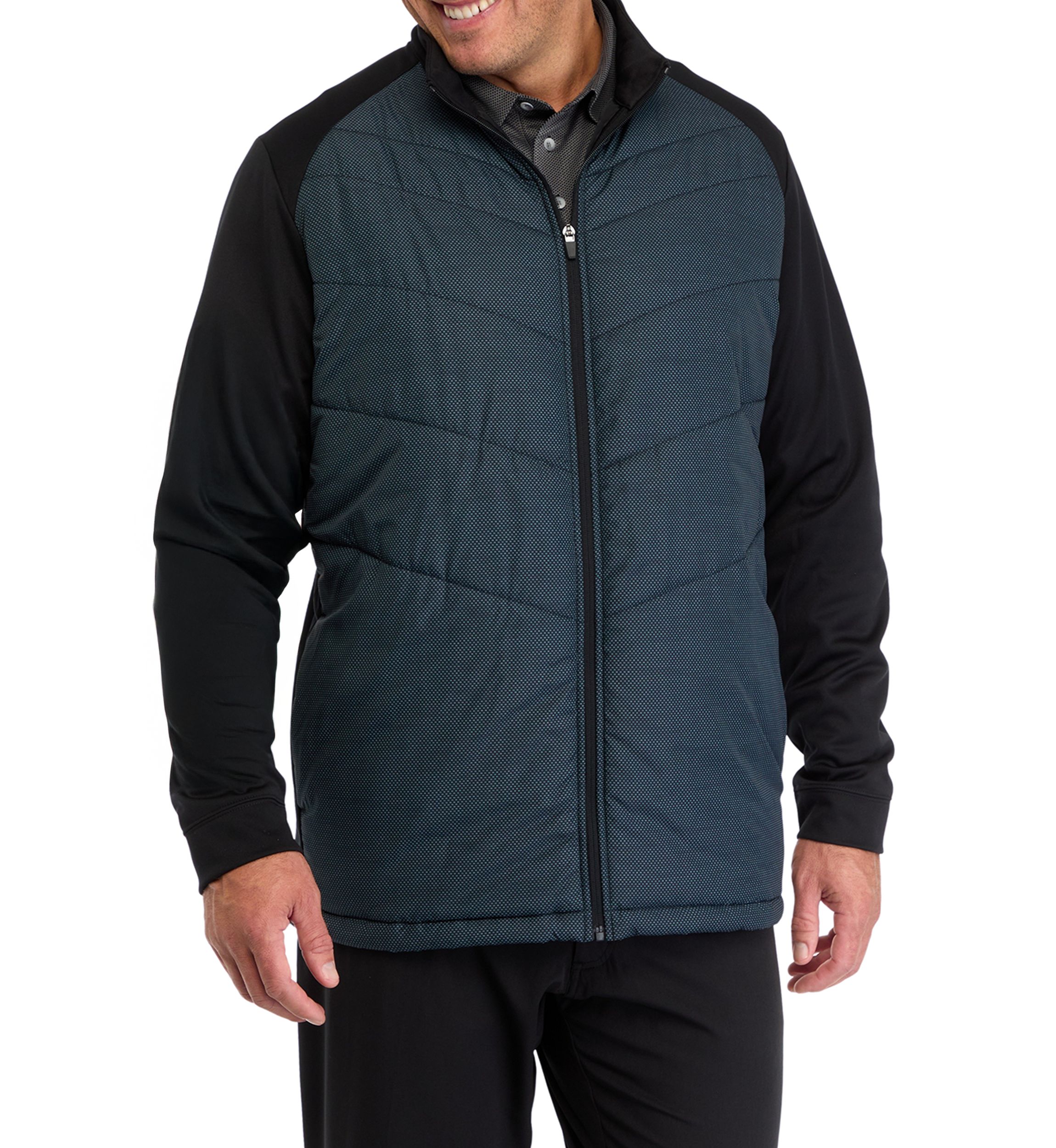 Big & Tall Long Sleeve Printed Insulated Jacket
