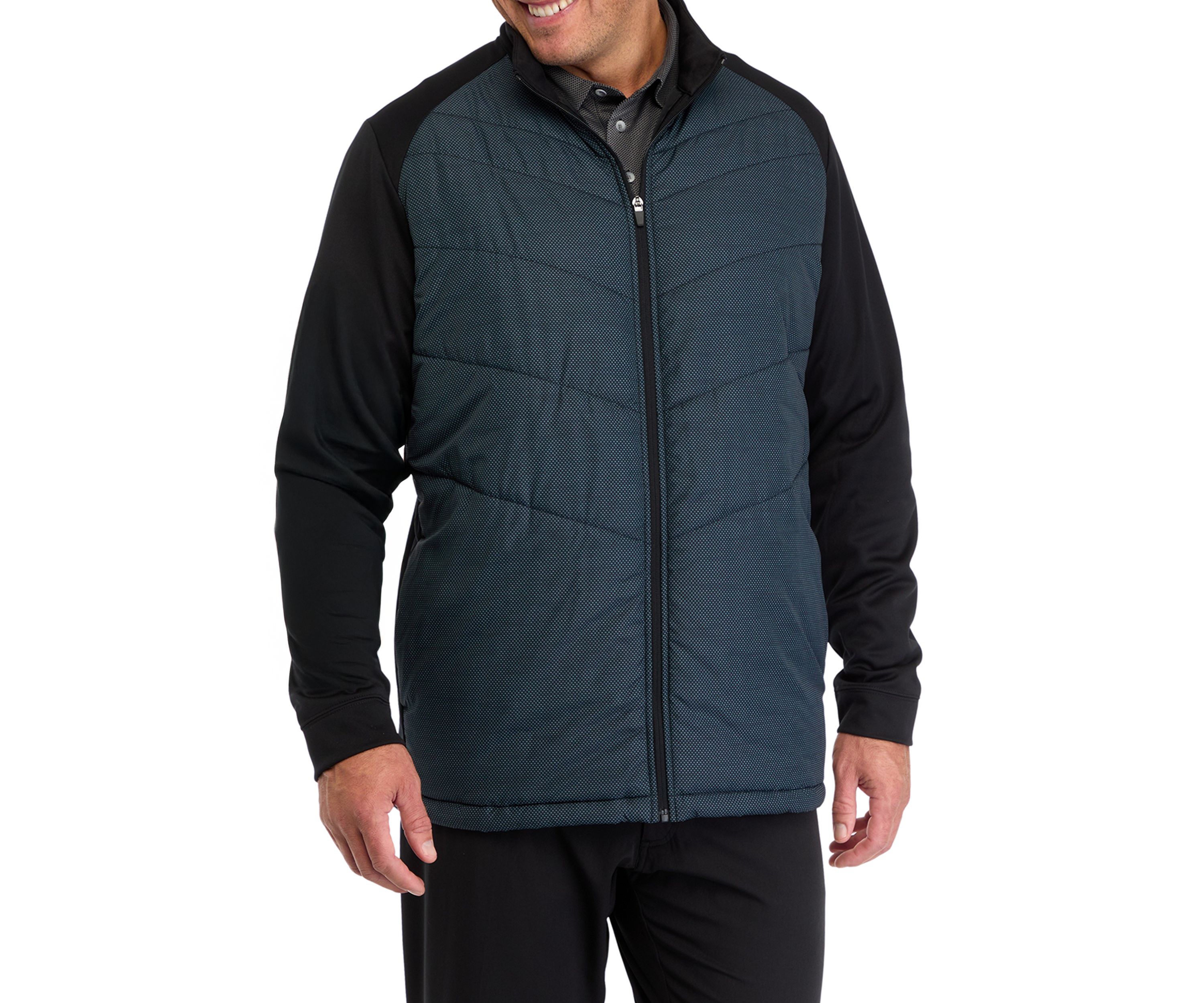 Big & Tall Long Sleeve Printed Insulated Jacket