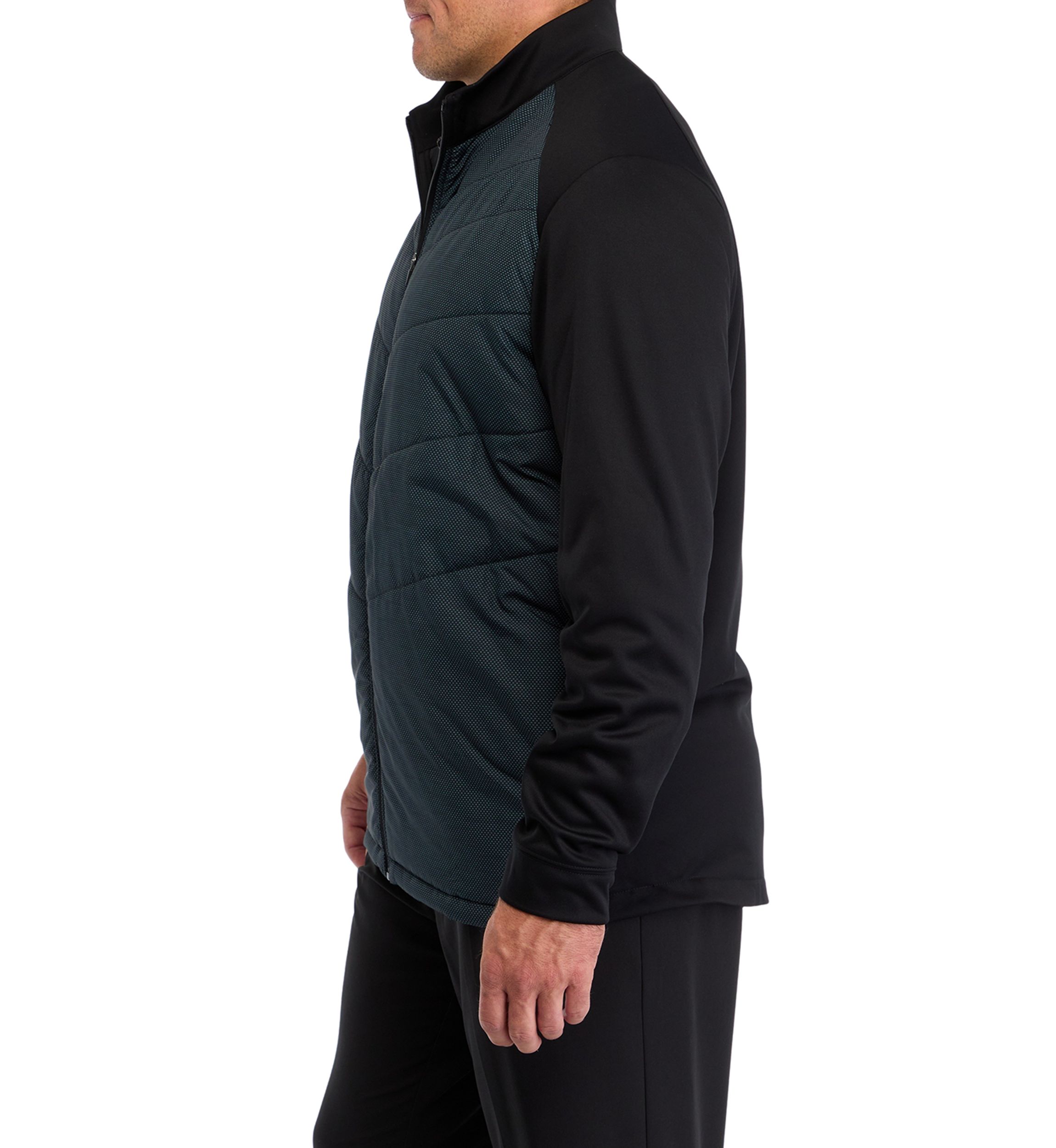 Big & Tall Long Sleeve Printed Insulated Jacket