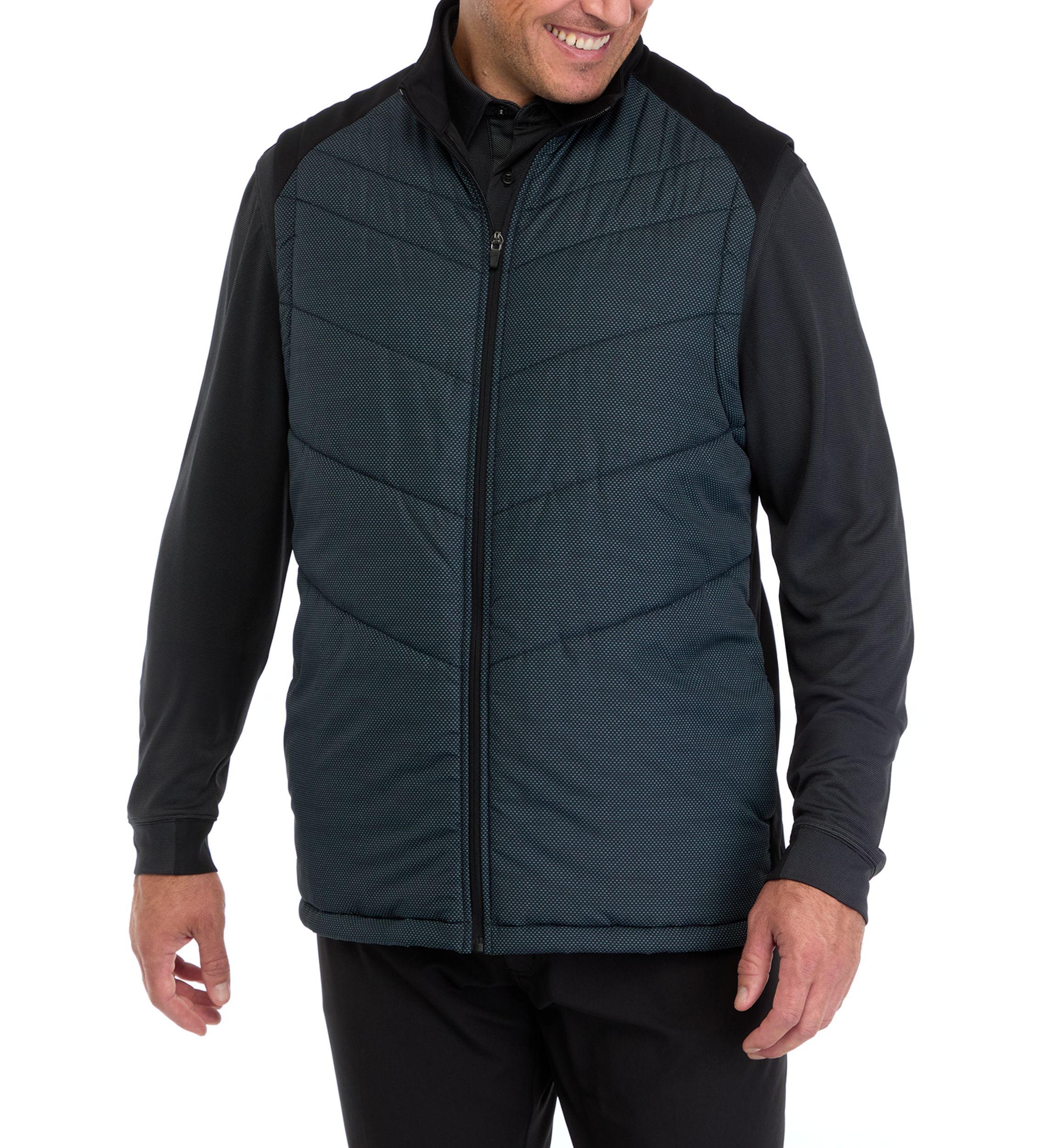 Big & Tall Printed Insulated Vest