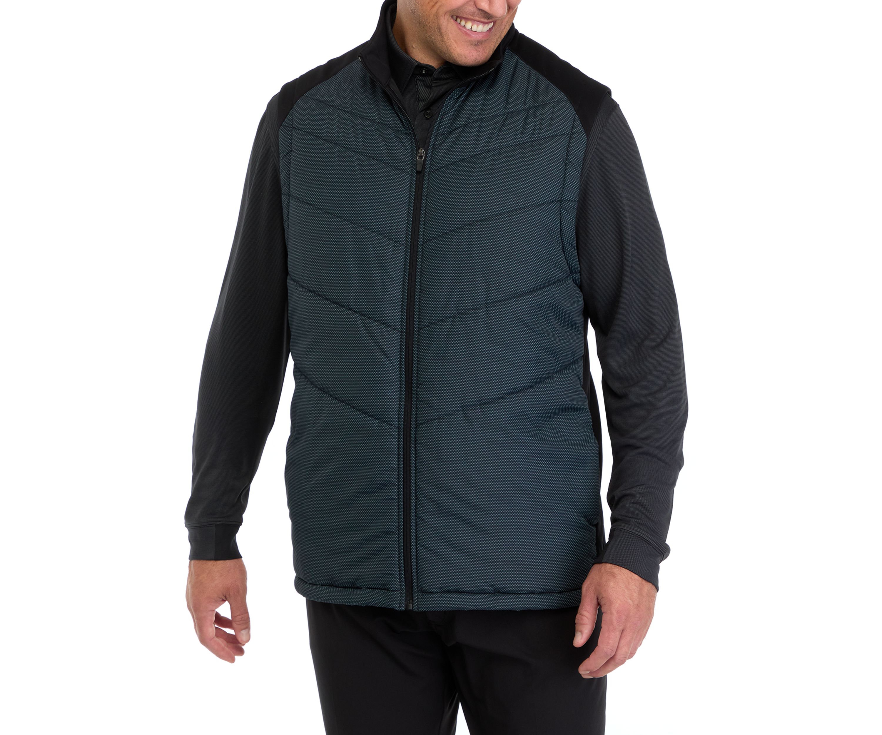 Big & Tall Printed Insulated Vest