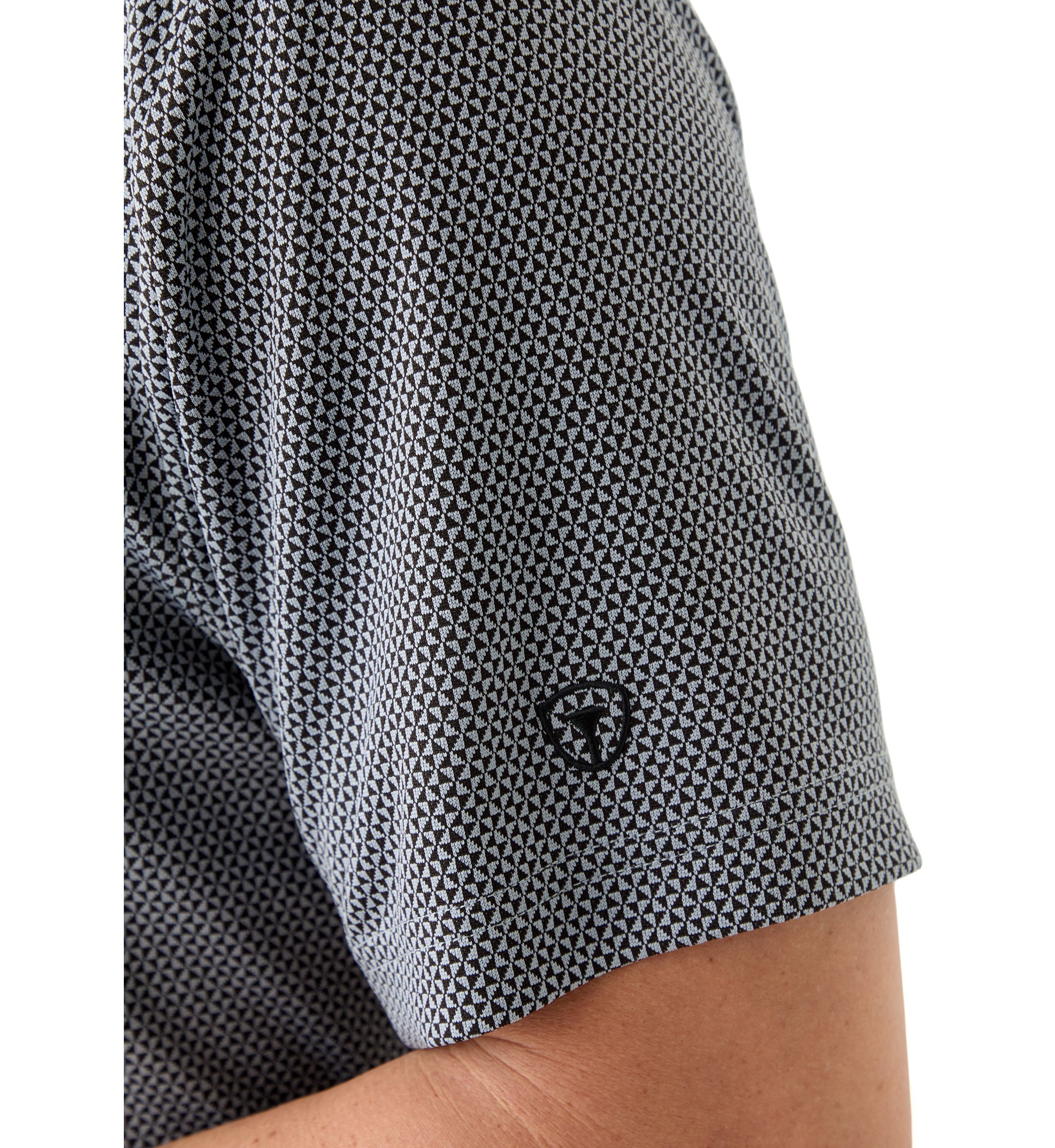 Mens Fall Jacquard Polo Shirt