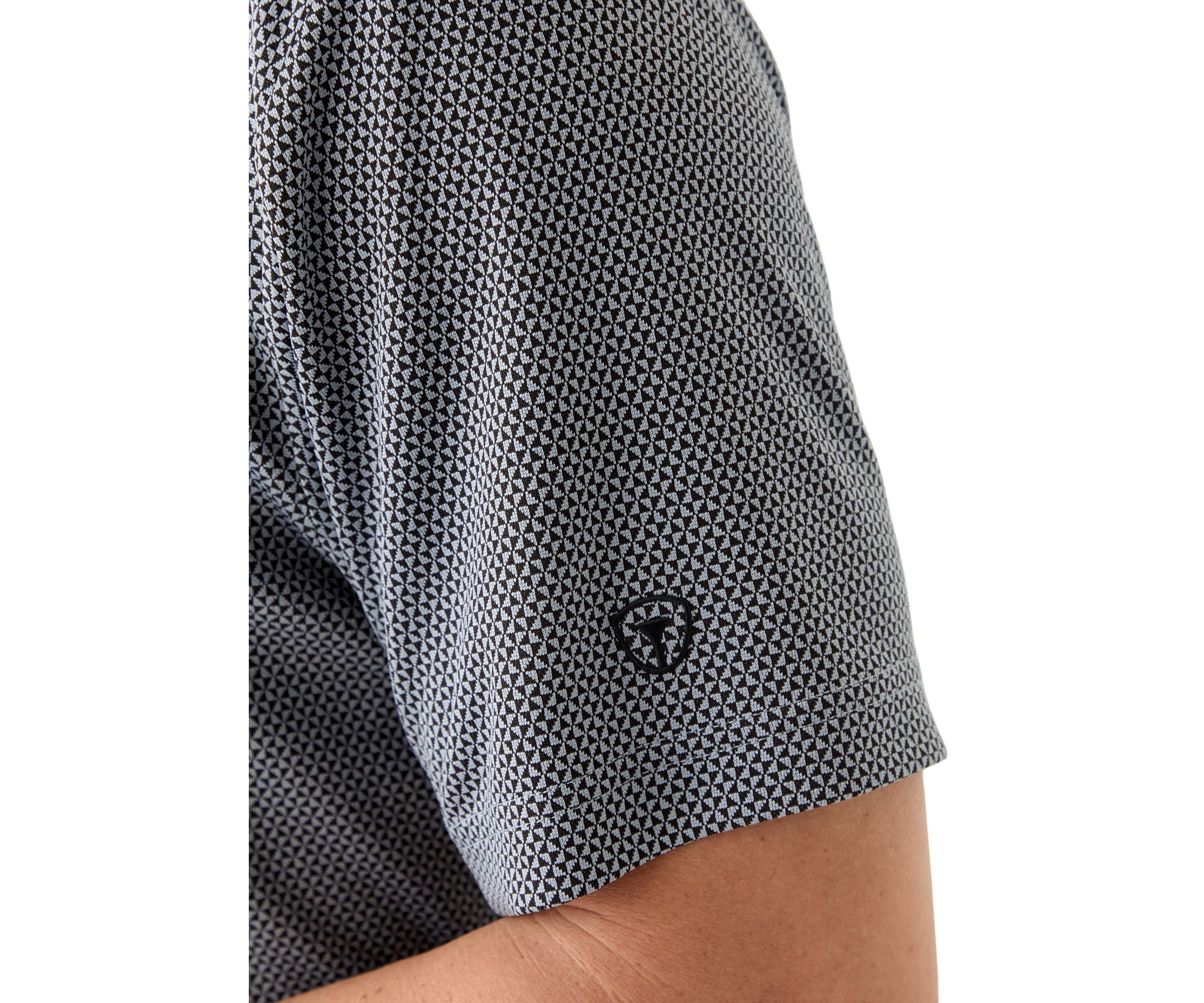 Mens Fall Jacquard Polo Shirt