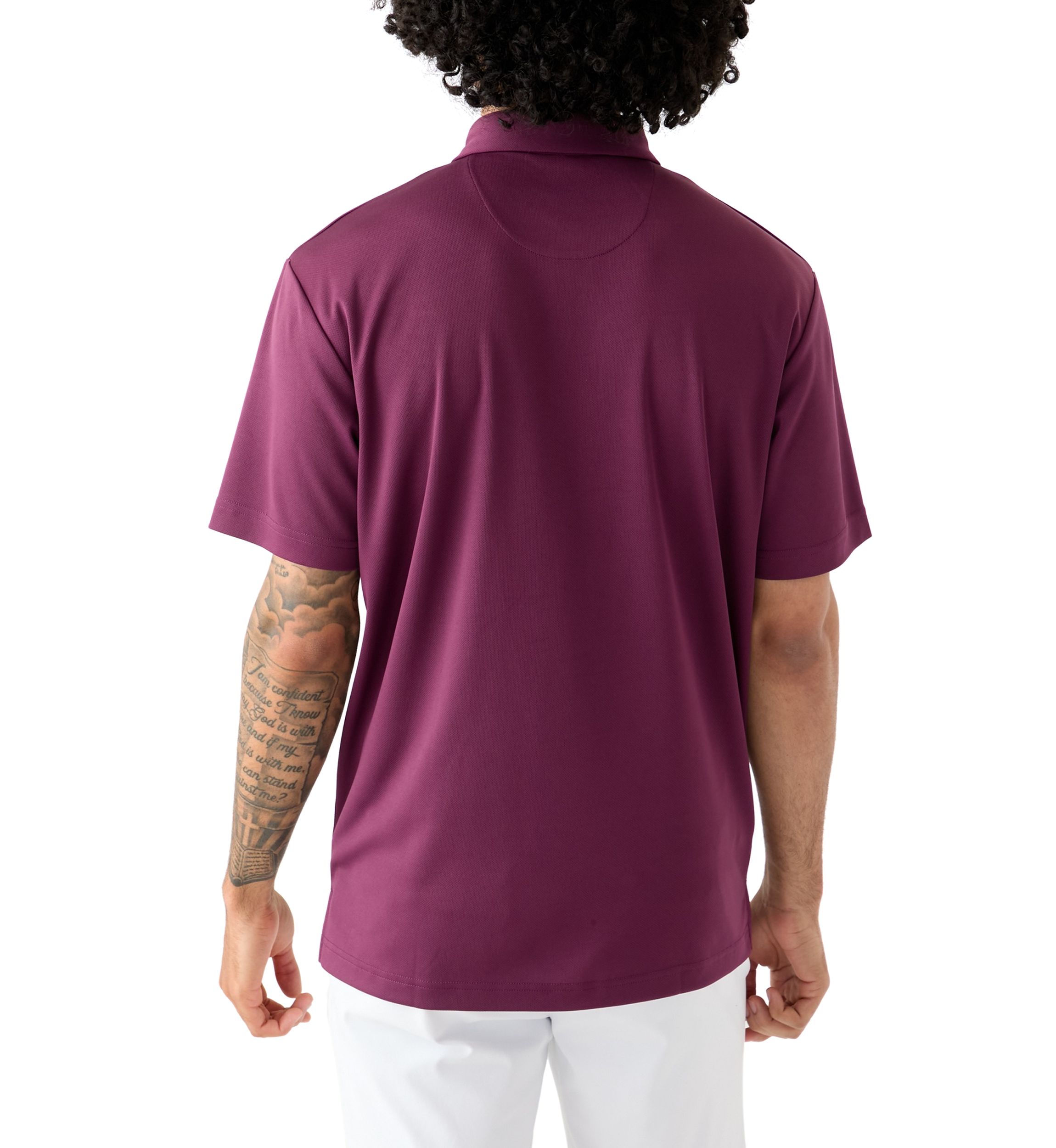 Mens Solid Polo Shirt