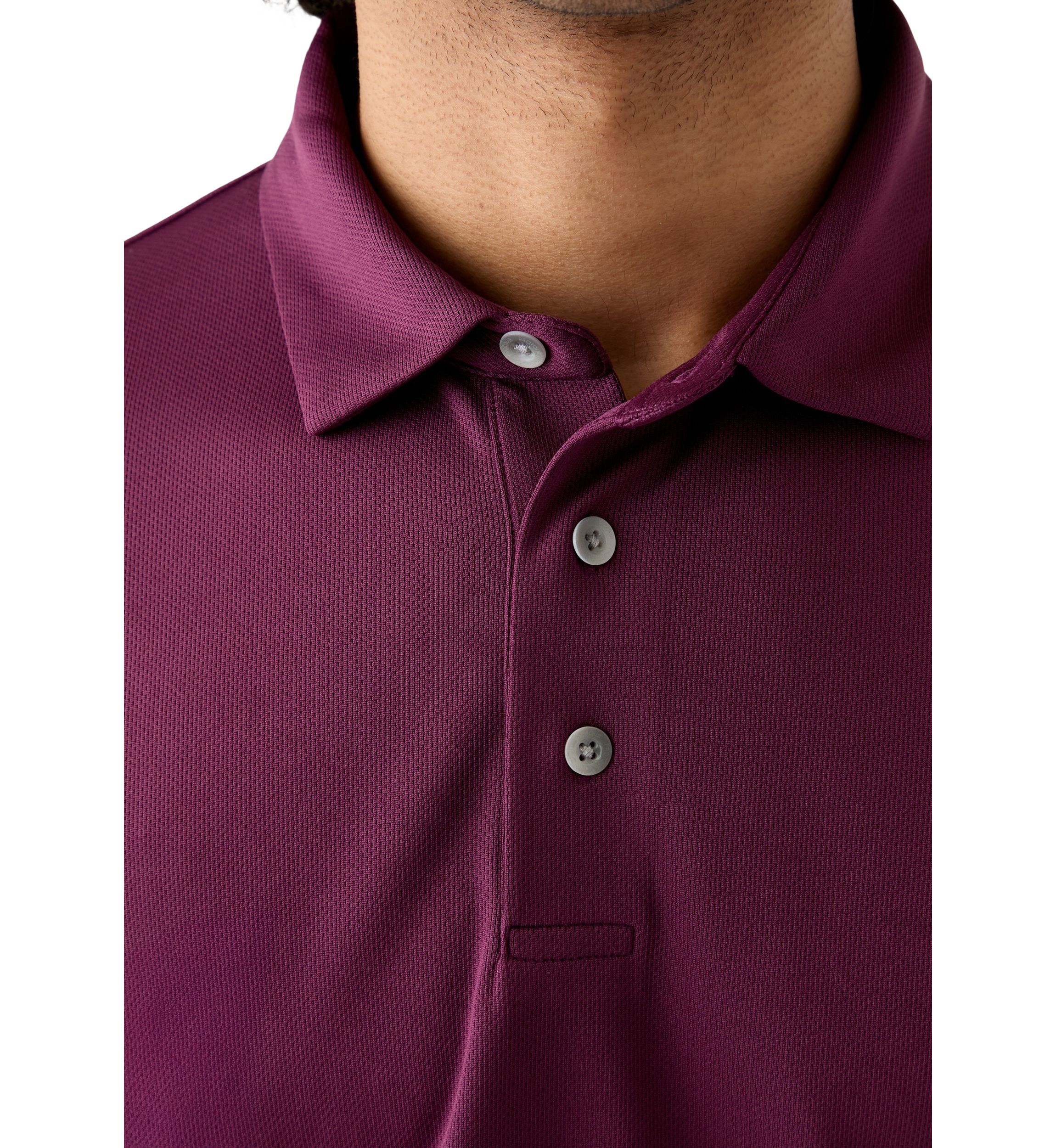 Mens Solid Polo Shirt