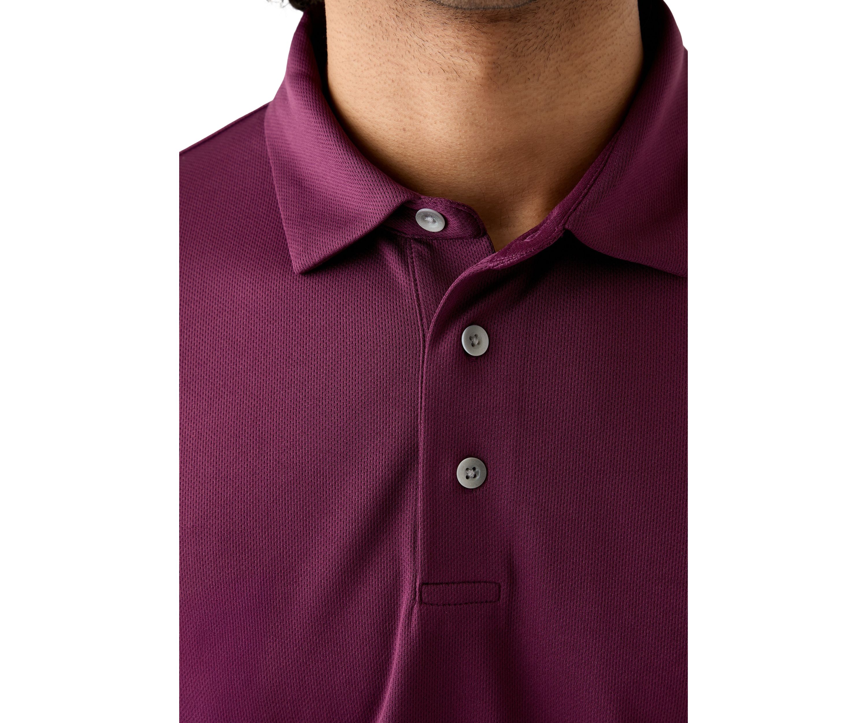 Mens Solid Polo Shirt