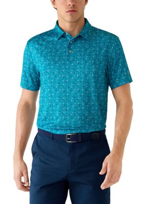 Pro Tour Men's Golf Print Shirt