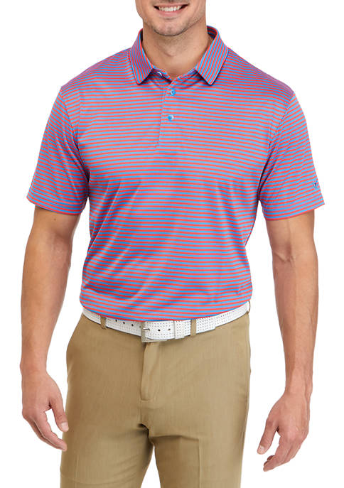 Pro Tour® Mens Short Sleeve Two Color Yarn