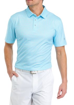 Pro Tour Men s Gingham Polo Shirt belk