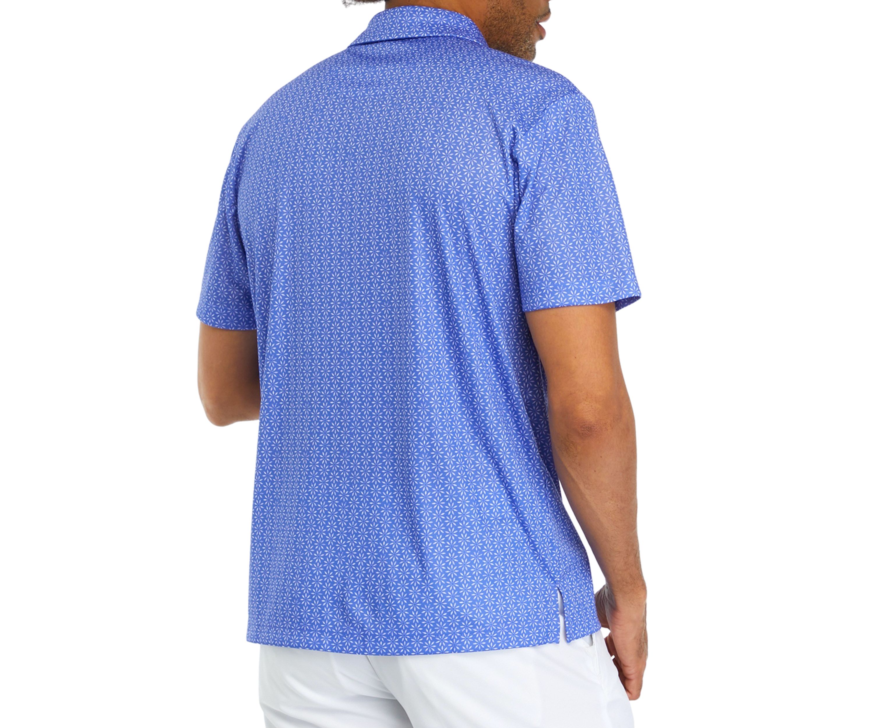 Mens Printed Polo Shirt