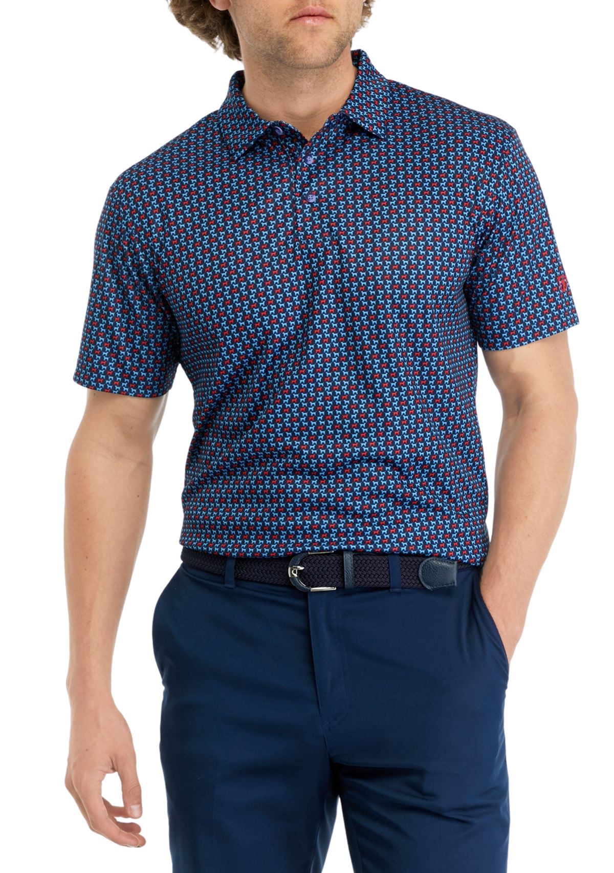 Mens Lab Print Americana Shirt