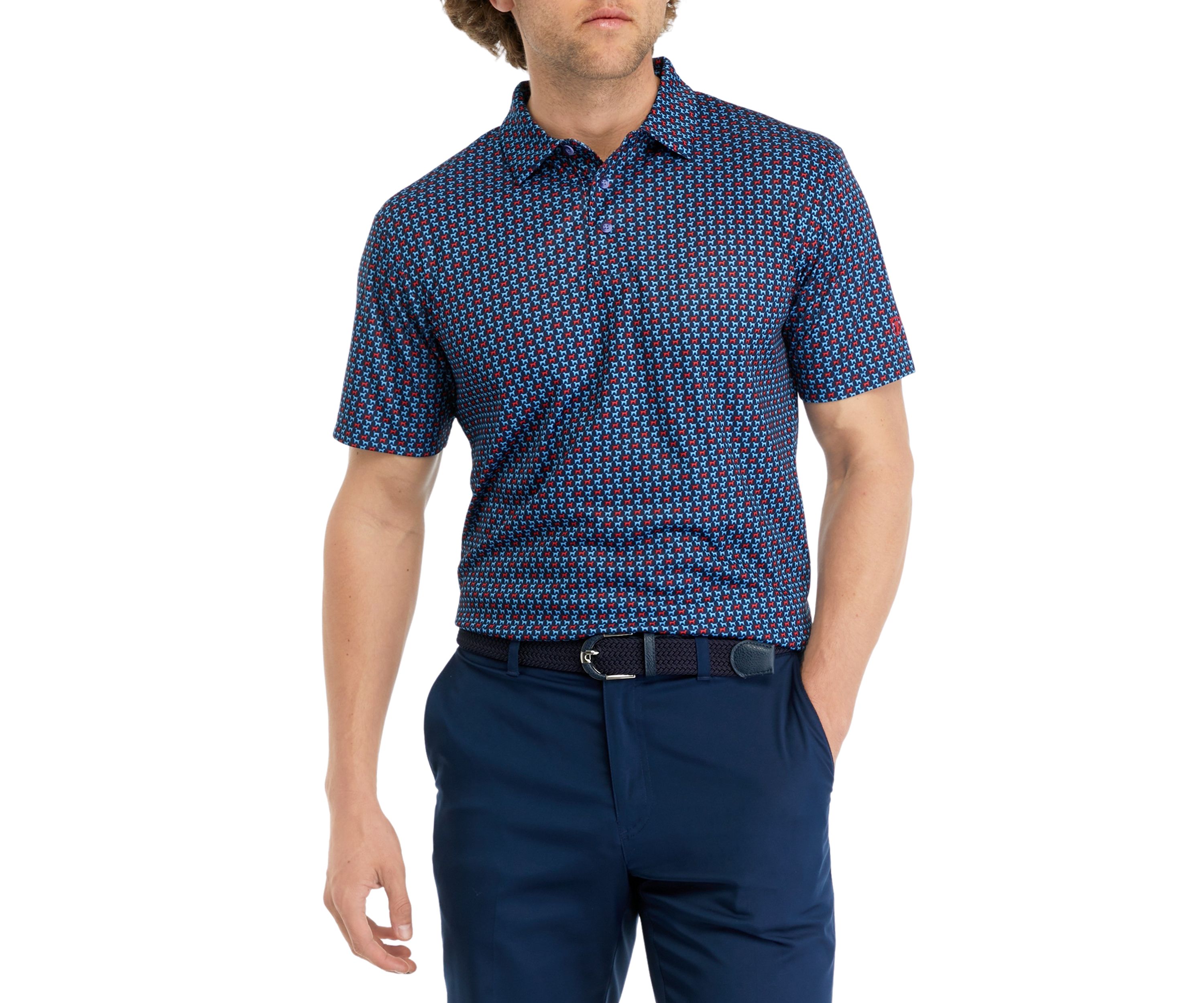 Mens Lab Print Americana Shirt