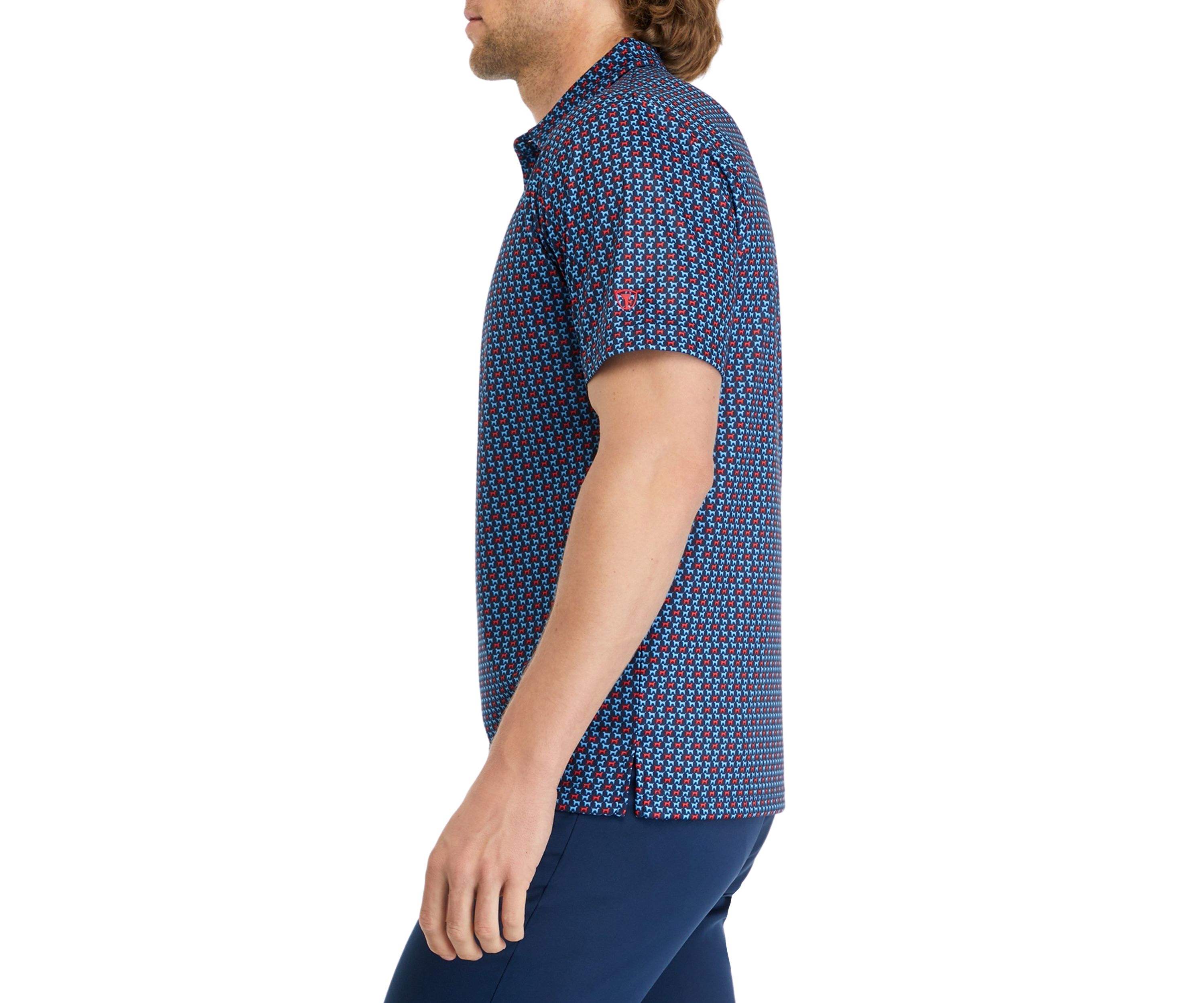 Mens Lab Print Americana Shirt